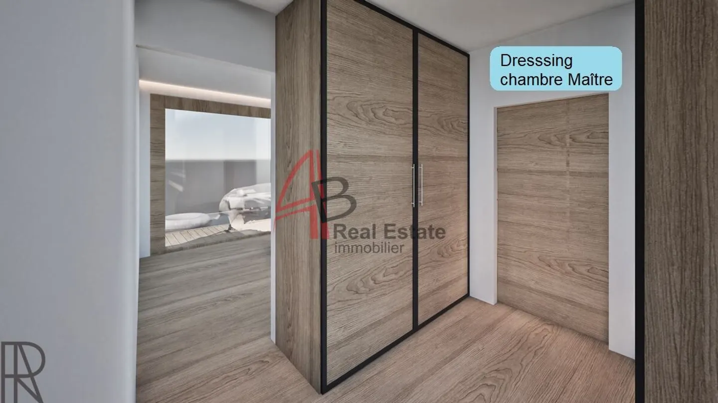 Villa contemporaine de 5,5 pièces - 4 chambres, cave extérieure, forêt privée et vue panoramique - Chemin-Dessus (Val de Bagnes) - Foto 5 di 13
