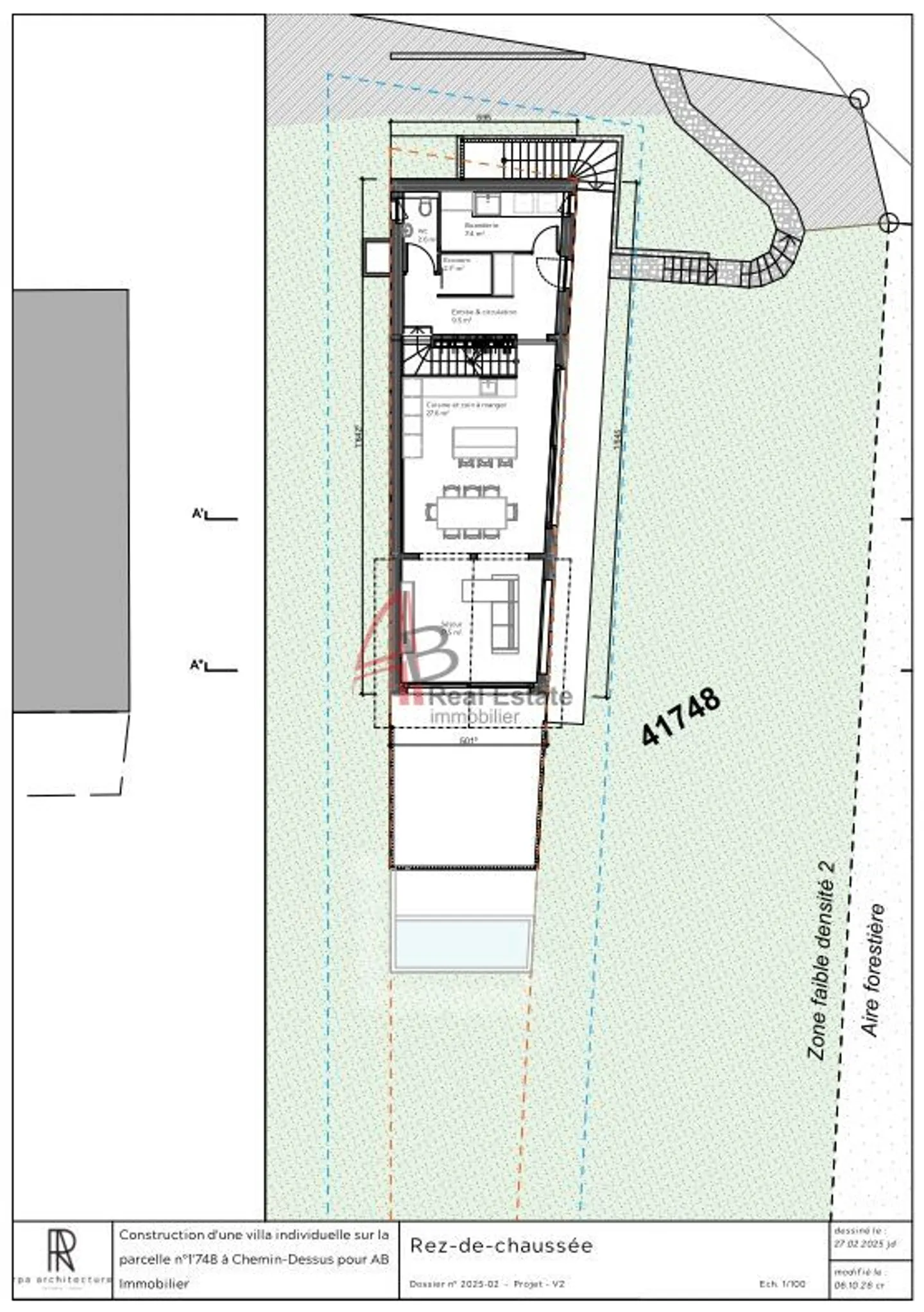 Villa contemporaine de 5,5 pièces - 4 chambres, cave extérieure, forêt privée et vue panoramique - Chemin-Dessus (Val de Bagnes) - Foto 12 di 13