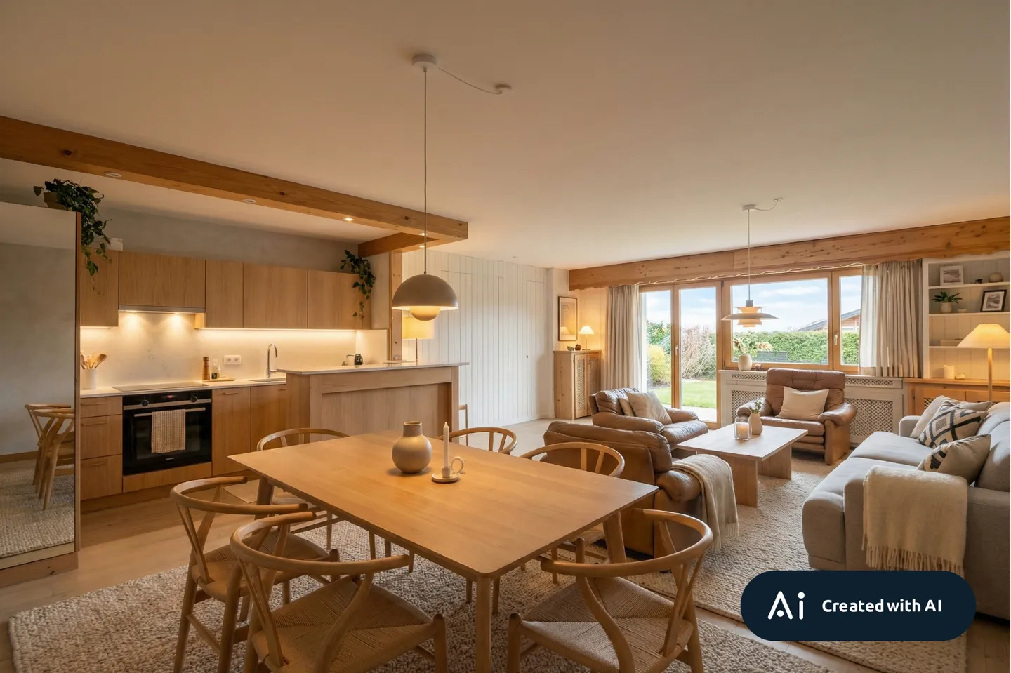 Appartement spacieux avec jardin - Photo 2 sur 13