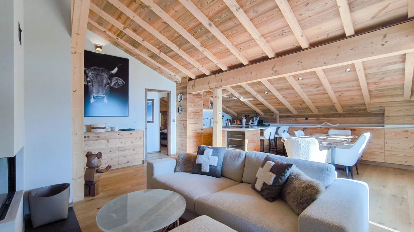 Penthouse ? Appartement 3 pièces à louer à Verbier - Foto 1 di 11