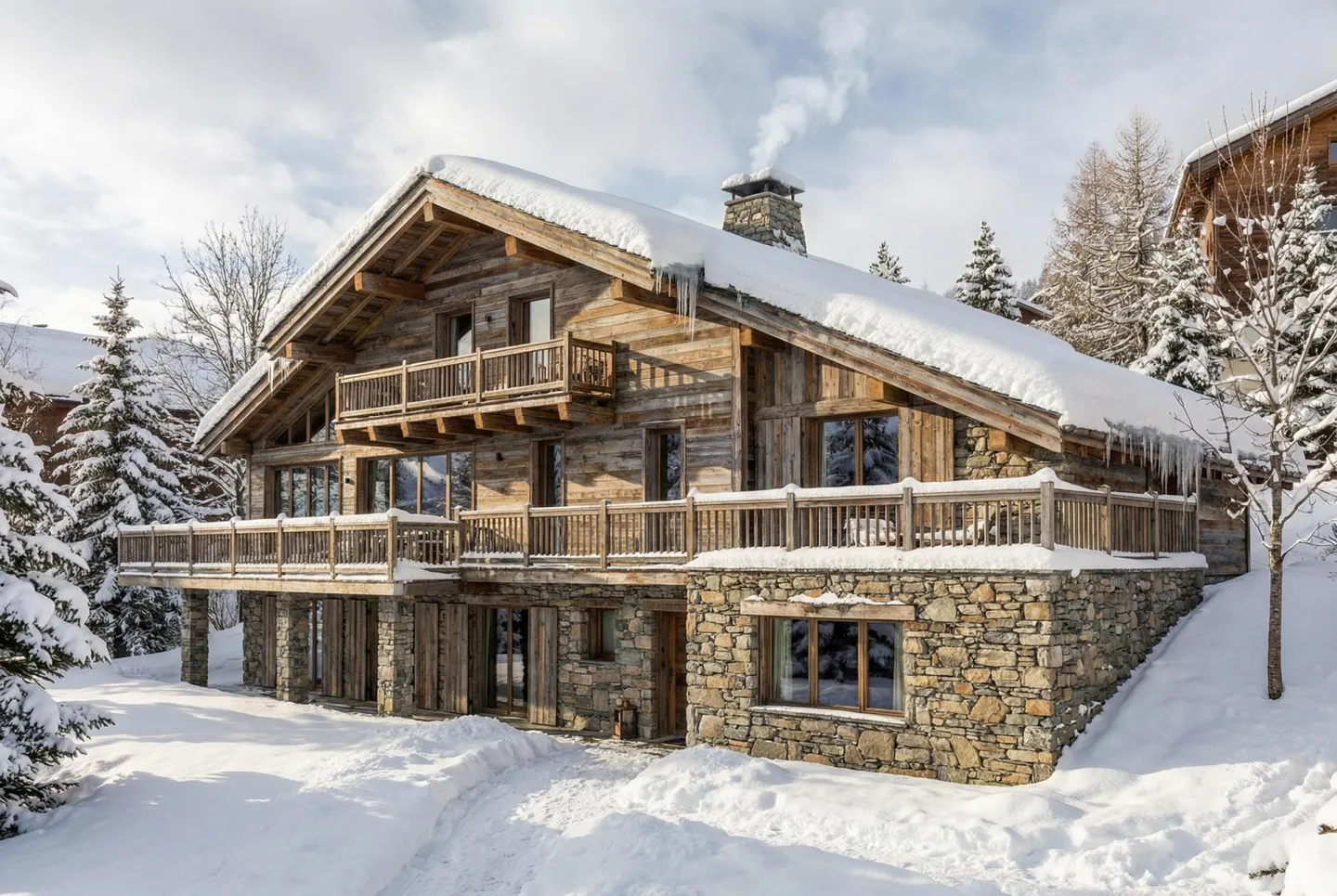 Chalet Authentique - à vendre à Verbier - Foto 1 von 13