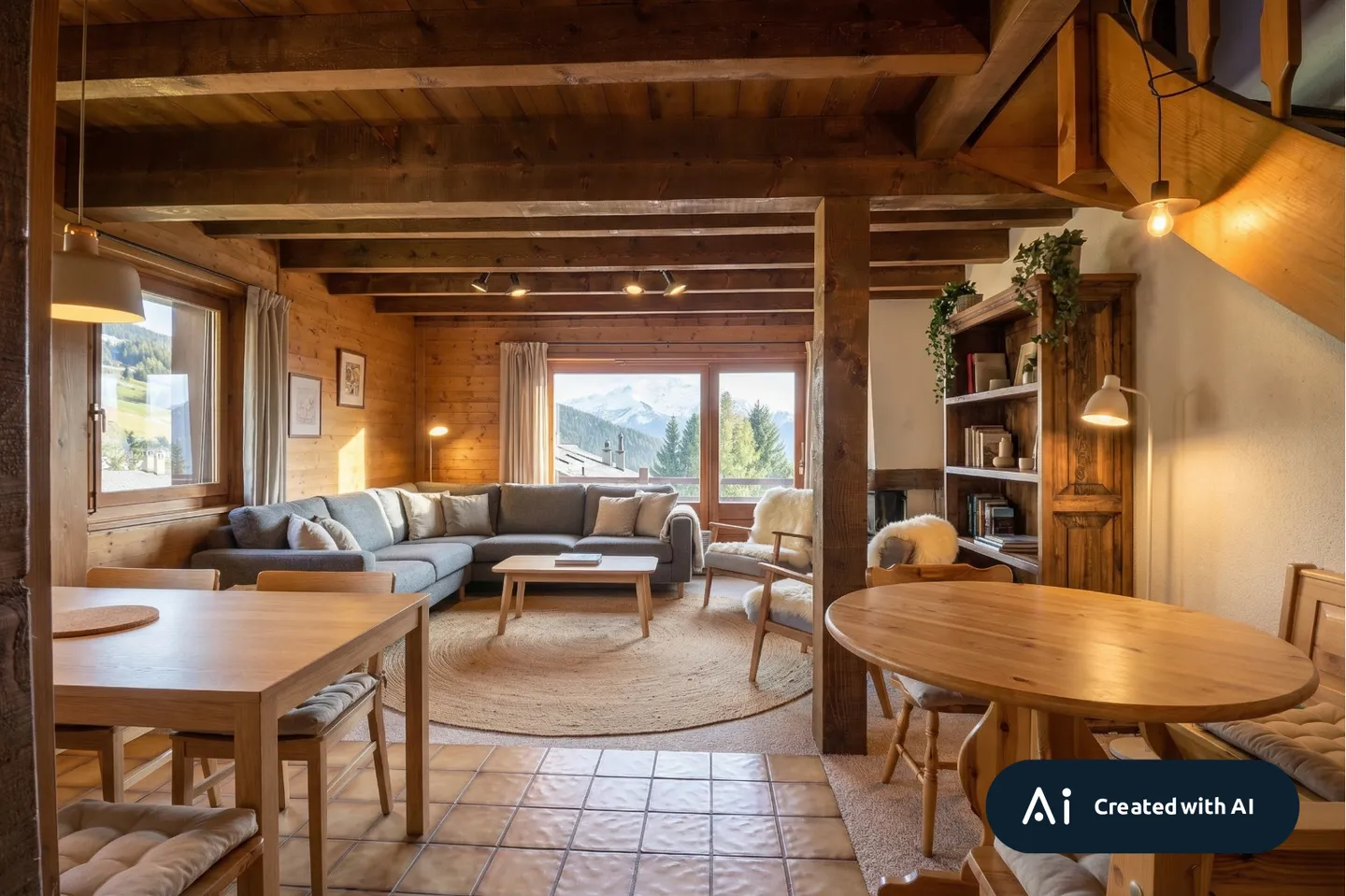 Elegante duplex di 3 stanze con vista panoramica in vendita - Foto 4 di 13