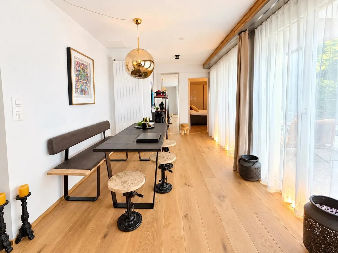 High-quality furnished 2.5-room garden apartment on Beckenhofstrasse in Zurich - Photo 9 of 13