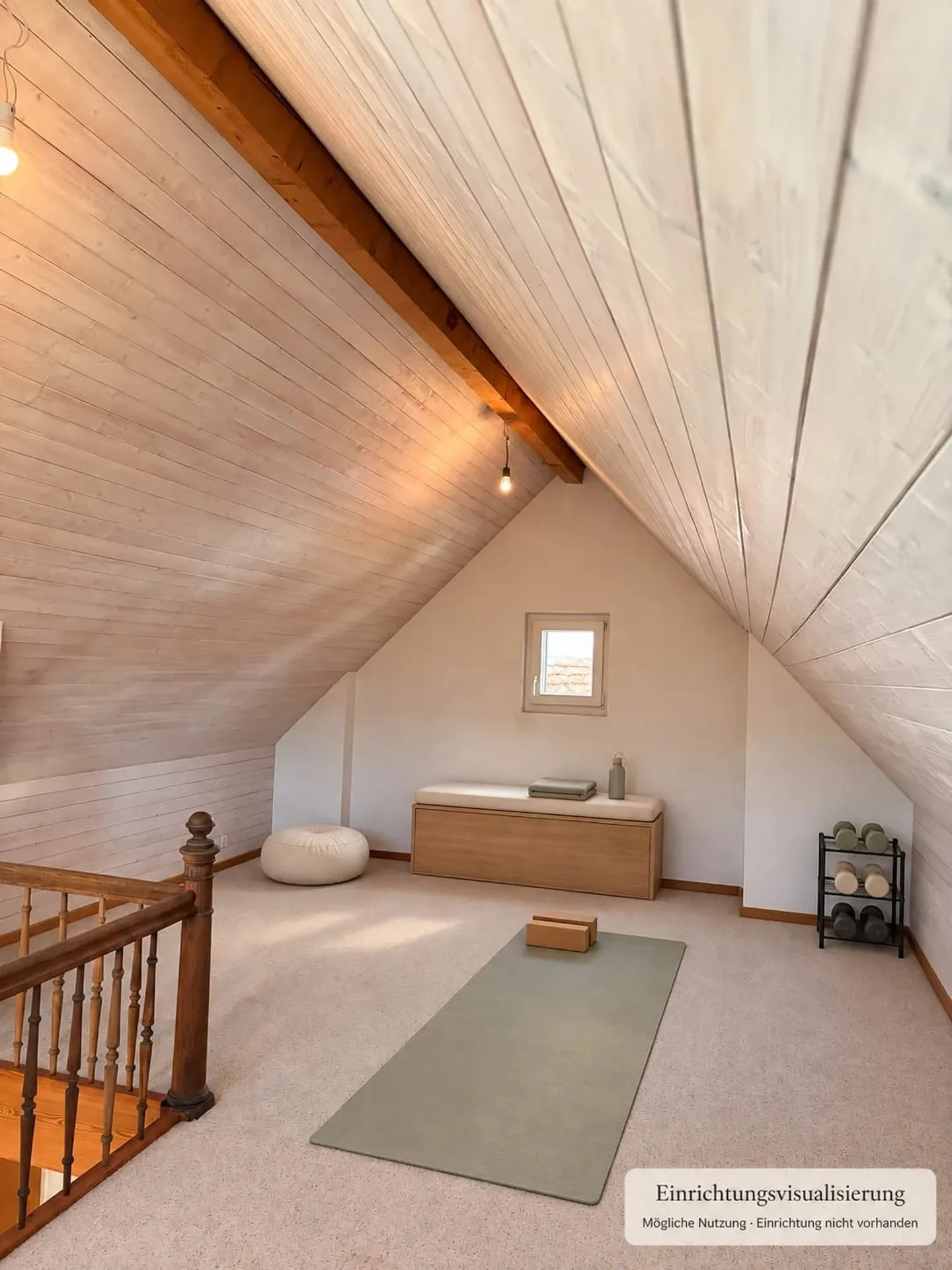 3-room maisonette with a view in Laufen for rent - Photo 10 of 11