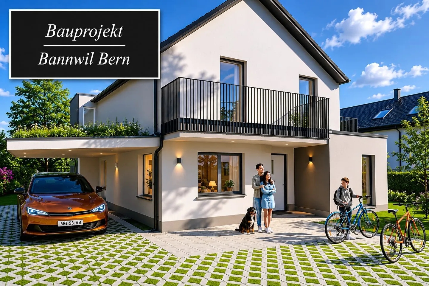 Moderne Familienhaus mit Garten - Foto 2 von 7