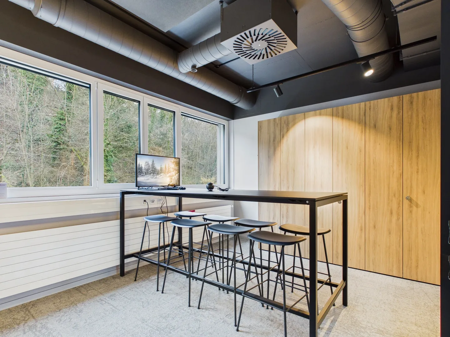 Modern Office Floor 435 m² with Rooftop Terrace in Frenkendorf - Photo 4 of 13