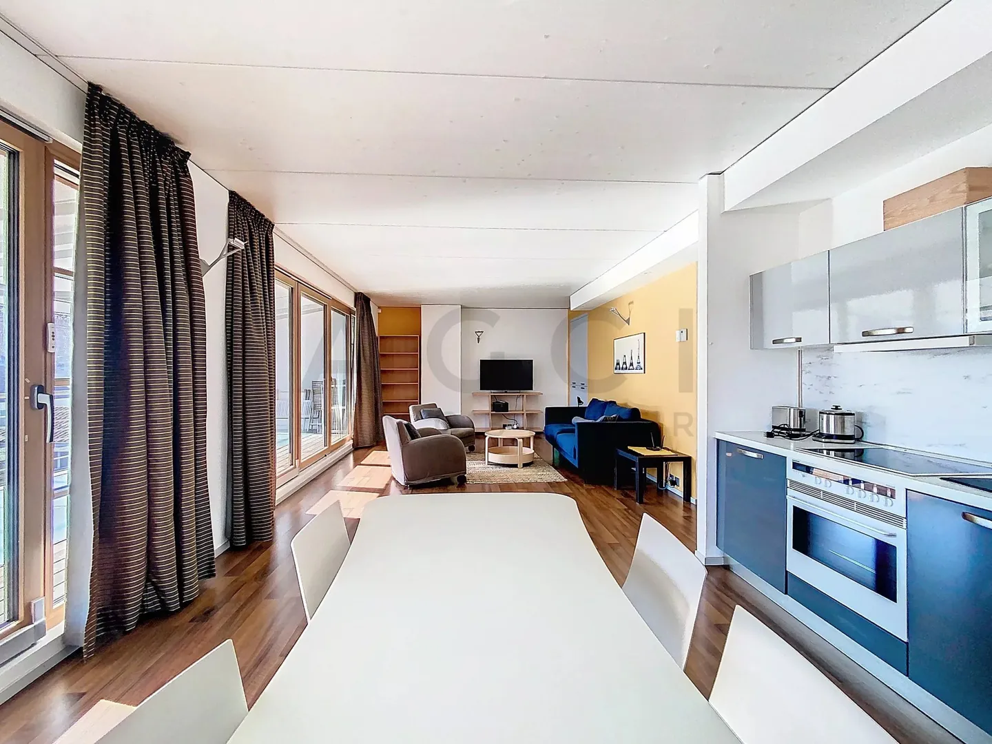 Möbliertes Apartment in Genthod in einer Villa in der Nähe internationaler Organisationen - Foto 3 von 8