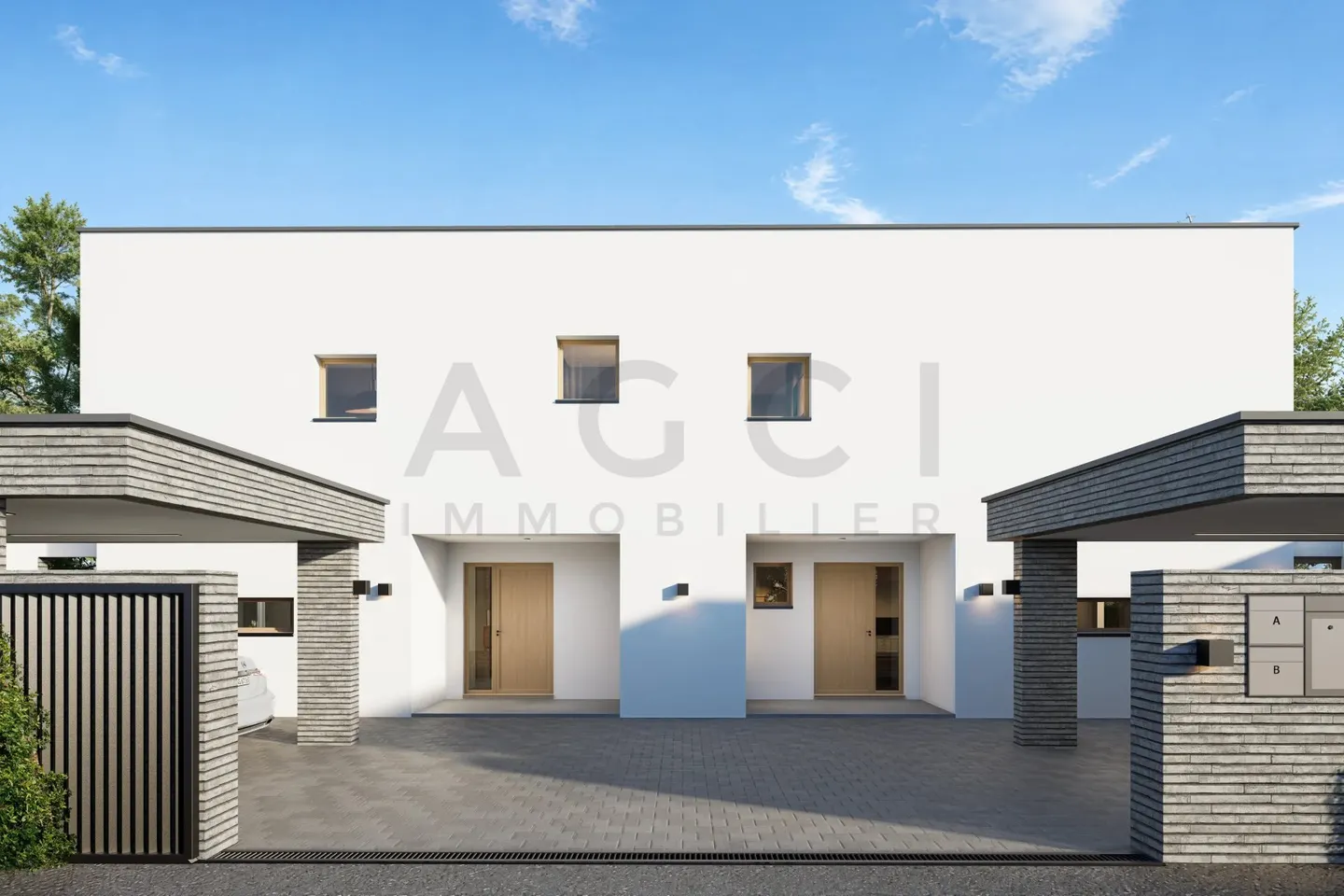 Contemporary THPE semi-detached villa with private garden – Grand-Saconnex - Photo 7 of 13