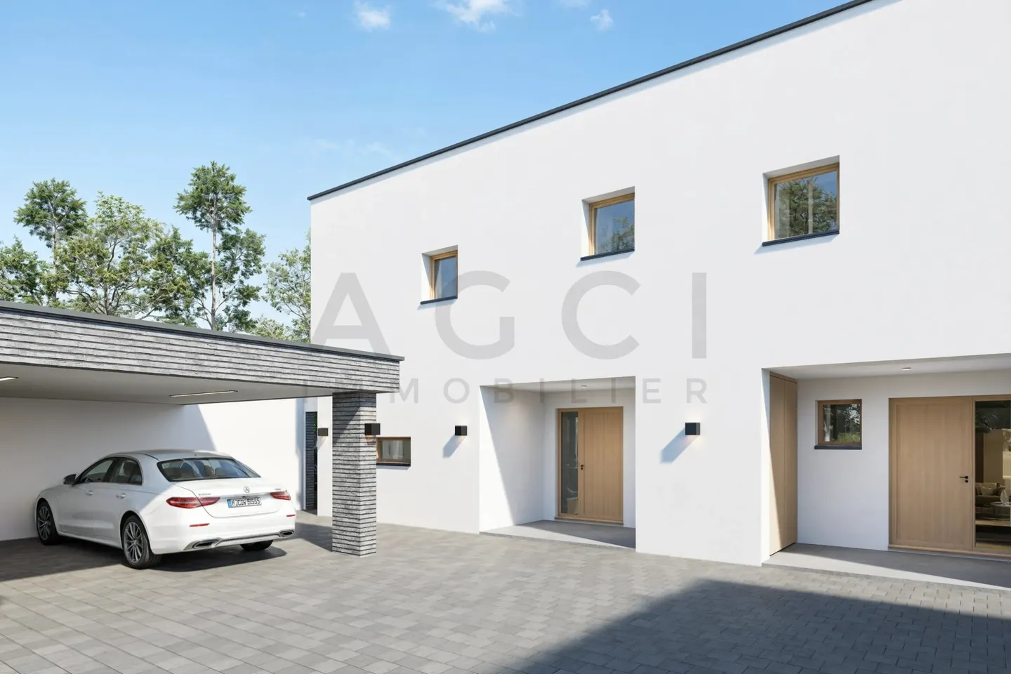 Contemporary THPE semi-detached villa with private garden – Grand-Saconnex - Photo 8 of 13
