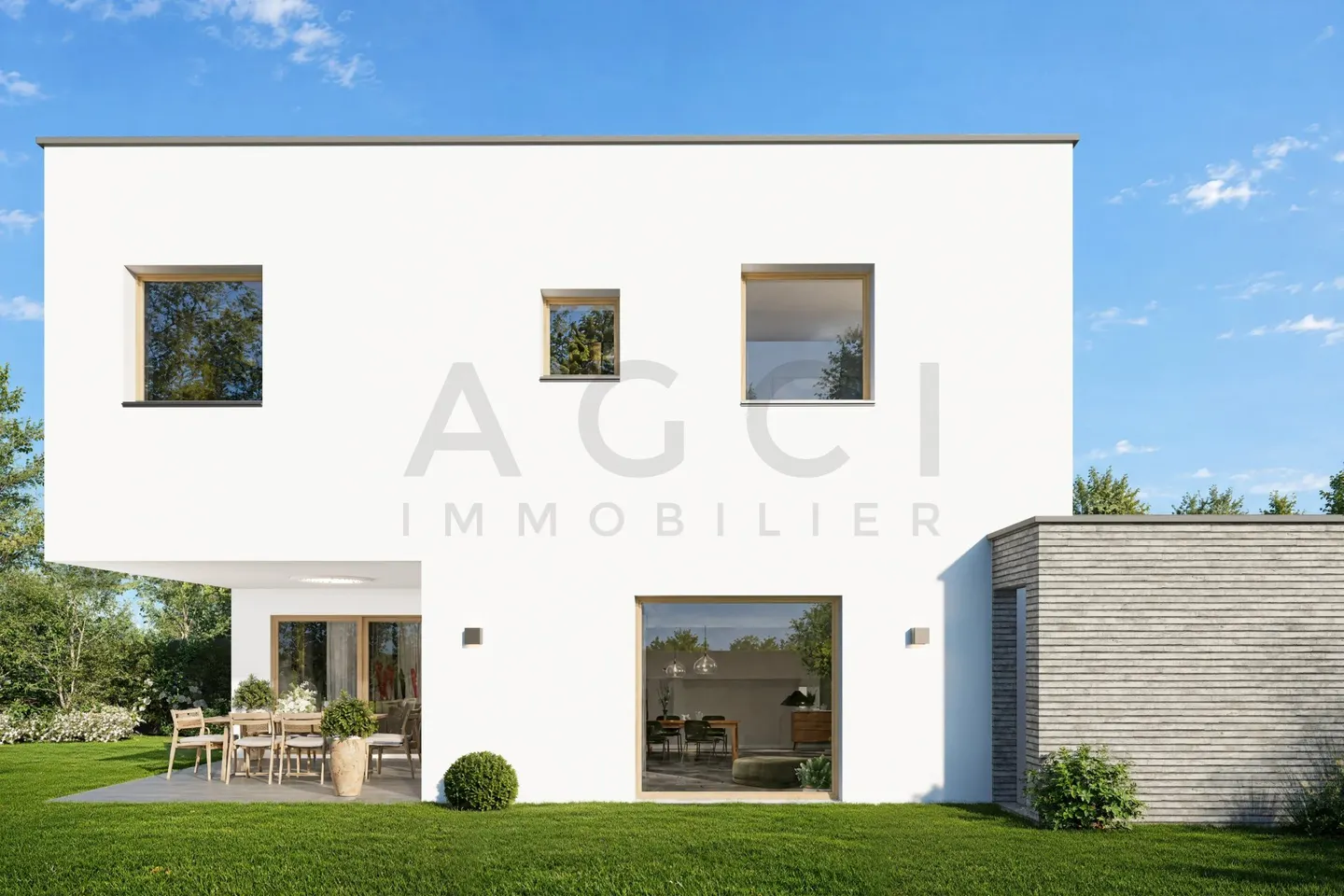 Contemporary THPE semi-detached villa with private garden – Grand-Saconnex - Photo 1 of 13