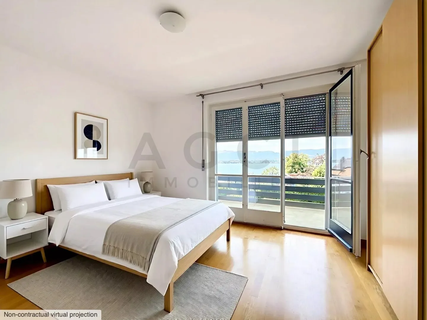 Magnifica villa con vista lago e accesso privato al lago — Anières (Ginevra) - Foto 11 di 13