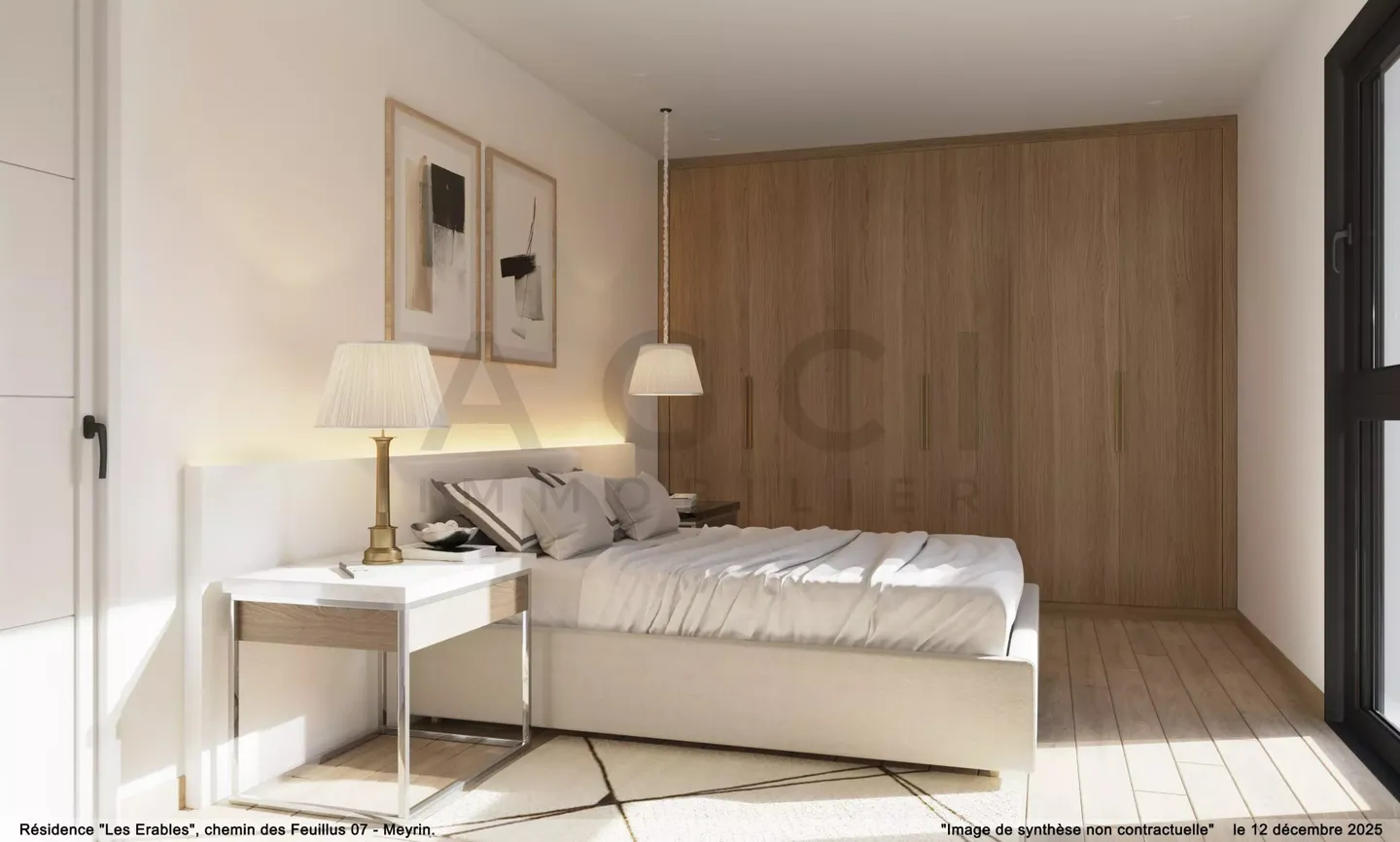 Residenz Les Érables - Lot 2.02 - 5 Zimmer mit Garten in Meyrin - Foto 3 von 4