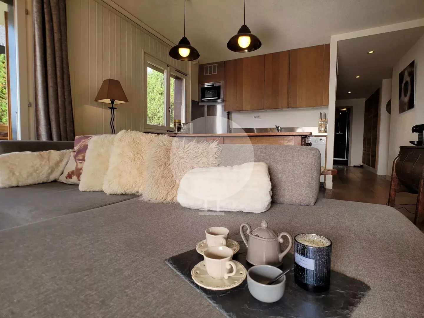 Charming 3.5 room apartment completely renovated with mountain views - Photo 5 of 9