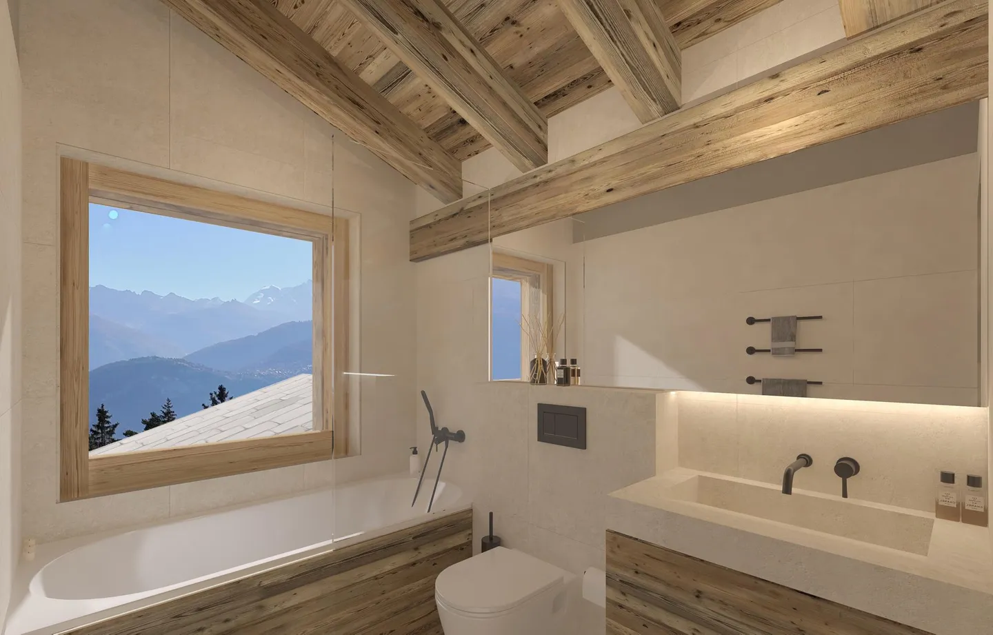 Lussuoso Chalet 5,5 locali a Crans-Montana su progetto (con permesso di costruzione) - Foto 5 di 11