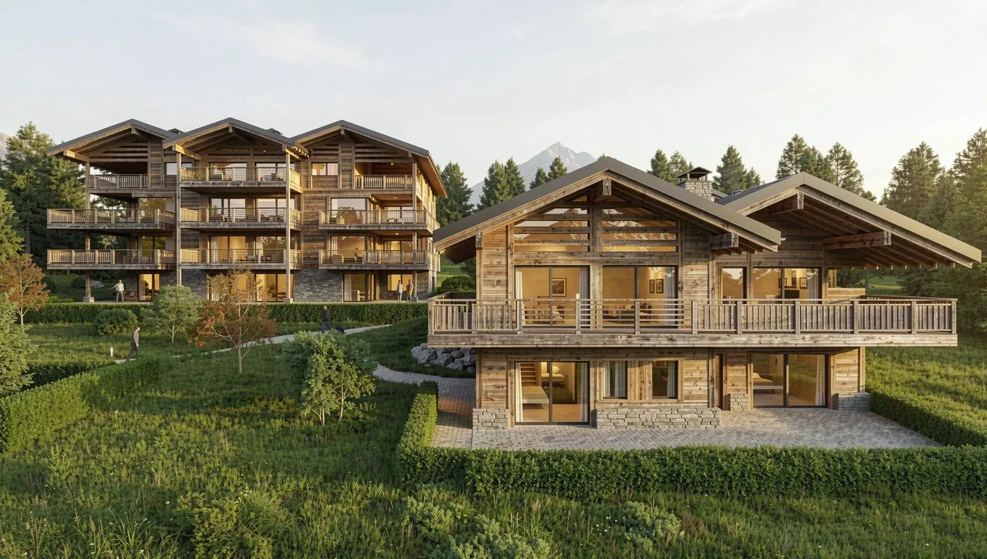 Im Zentrum von Crans-Montana, 6,5-Zimmer-Chalet mit hohem Standard - Foto 12 von 13