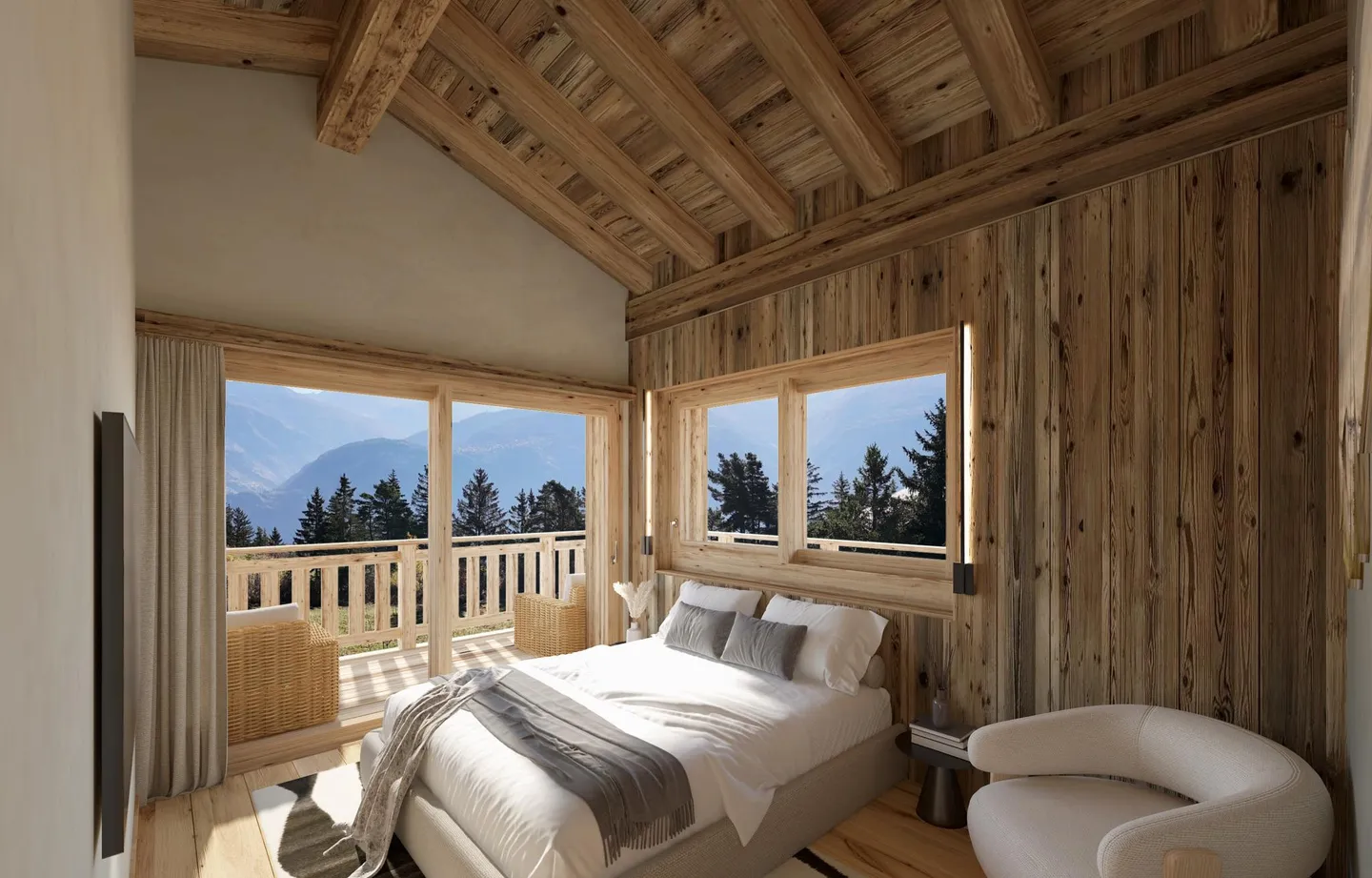 Lussuoso Chalet 4,5 locali a Crans-Montana su progetto (con autorizzazione alla costruzione) - Foto 6 di 10