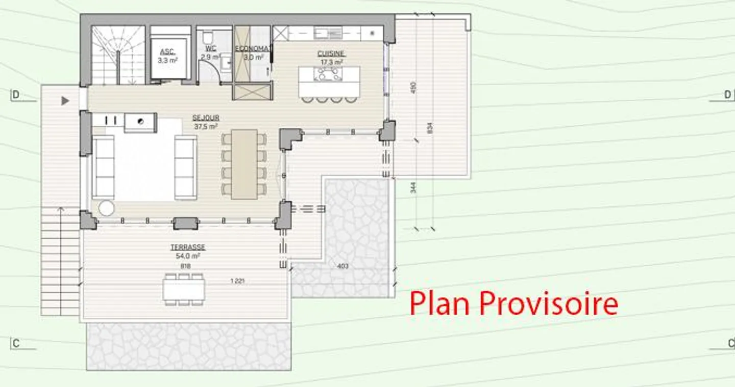 Lussuoso Chalet 5,5 locali a Crans-Montana su progetto (con permesso di costruzione) - Foto 10 di 11