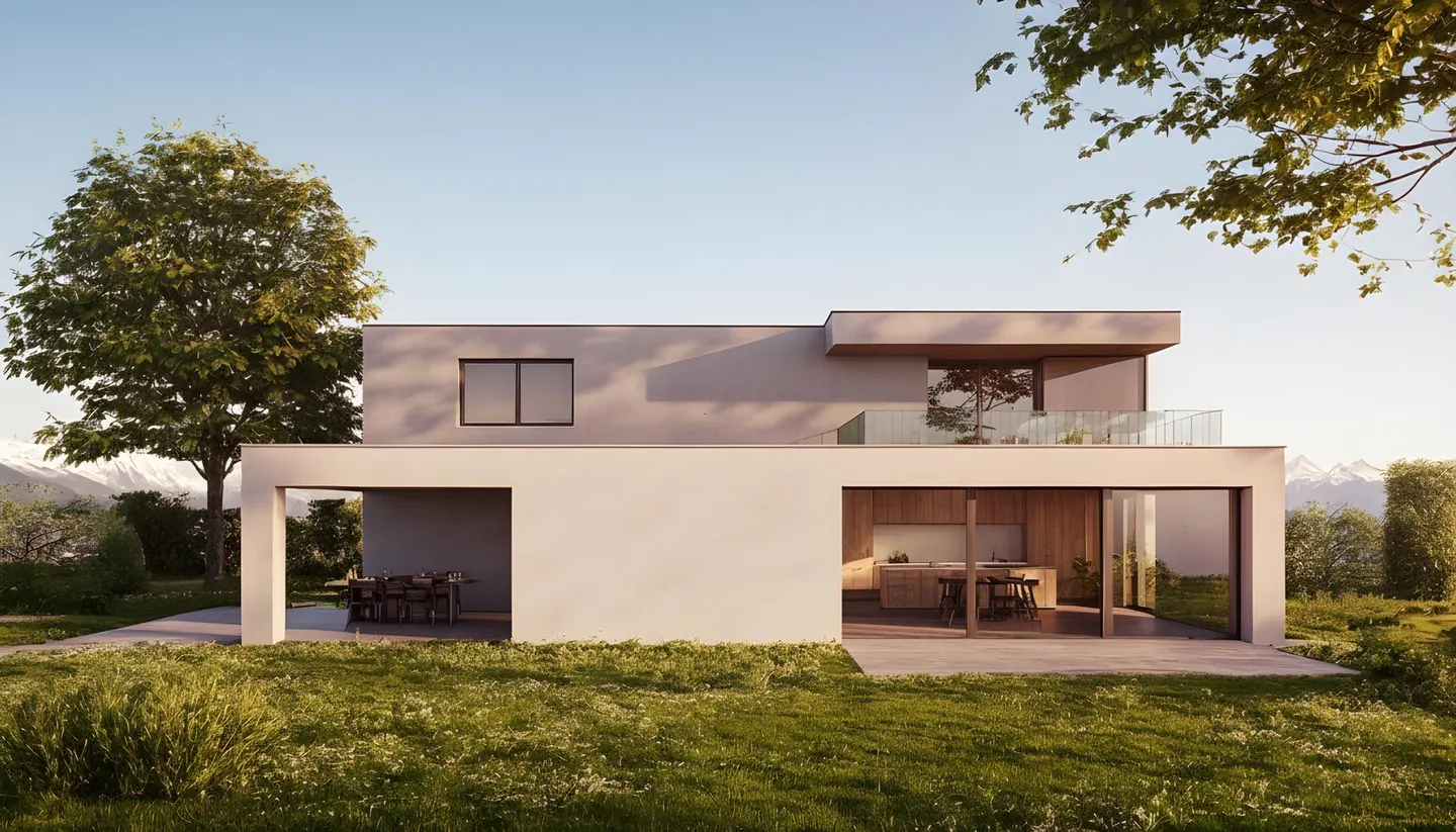 Villa contemporaine de 6.5 pièces à Saint-Léonard - Photo 4 sur 7