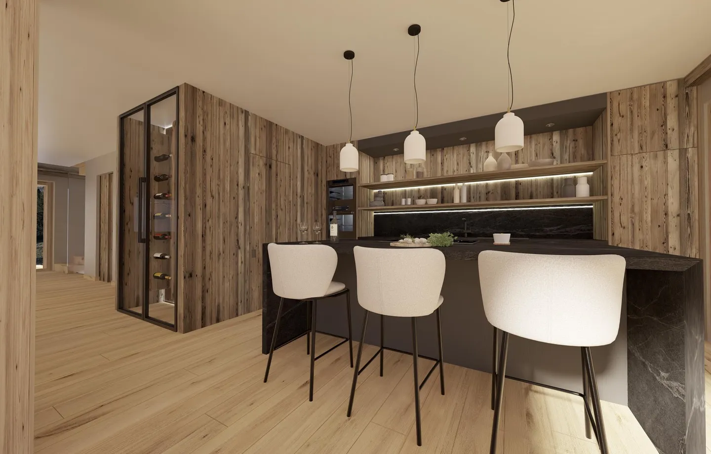 Lussuoso Chalet 5,5 locali a Crans-Montana su progetto (con permesso di costruzione) - Foto 4 di 11