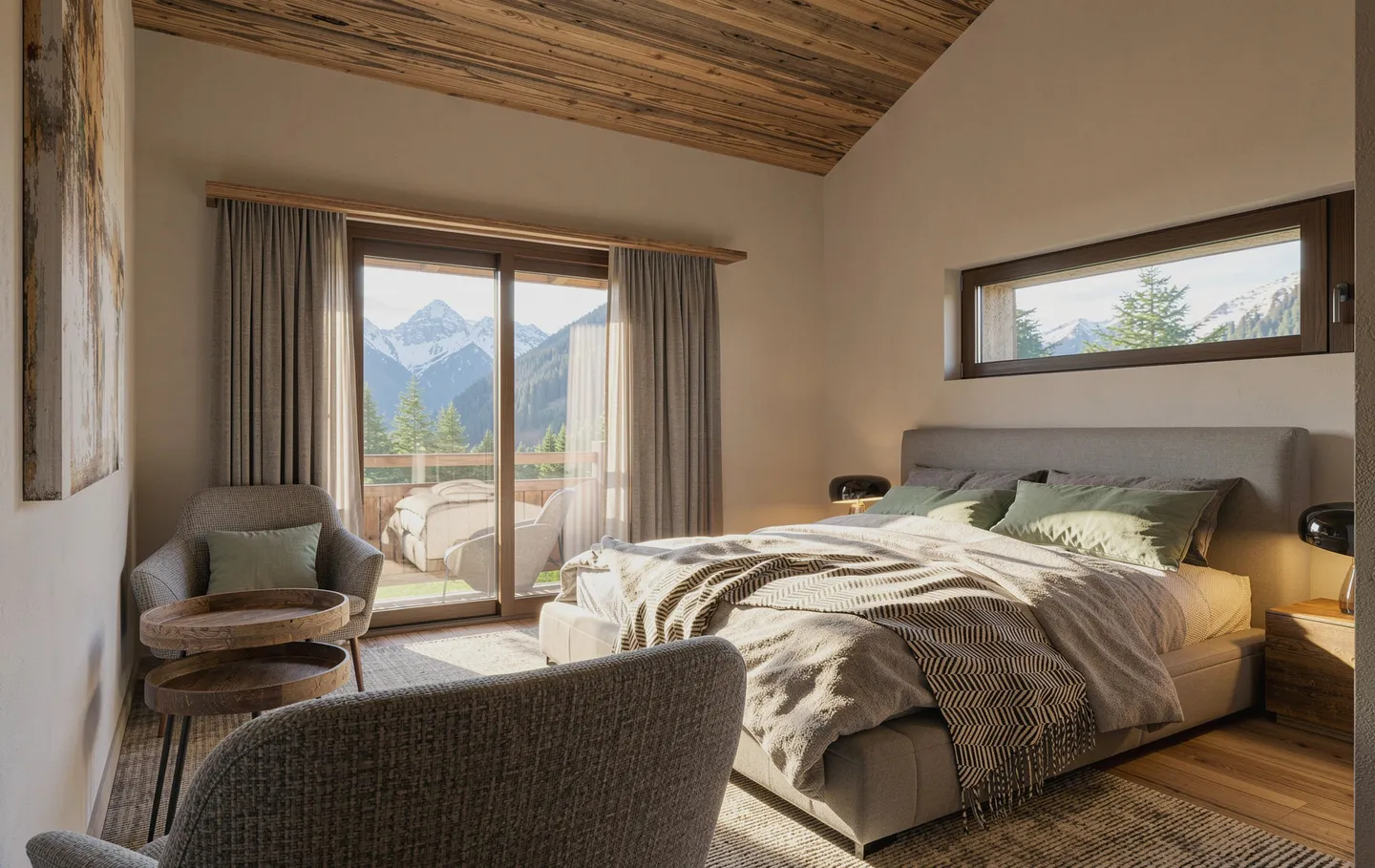 Im Zentrum von Crans-Montana, 6,5-Zimmer-Chalet mit hohem Standard - Foto 10 von 13