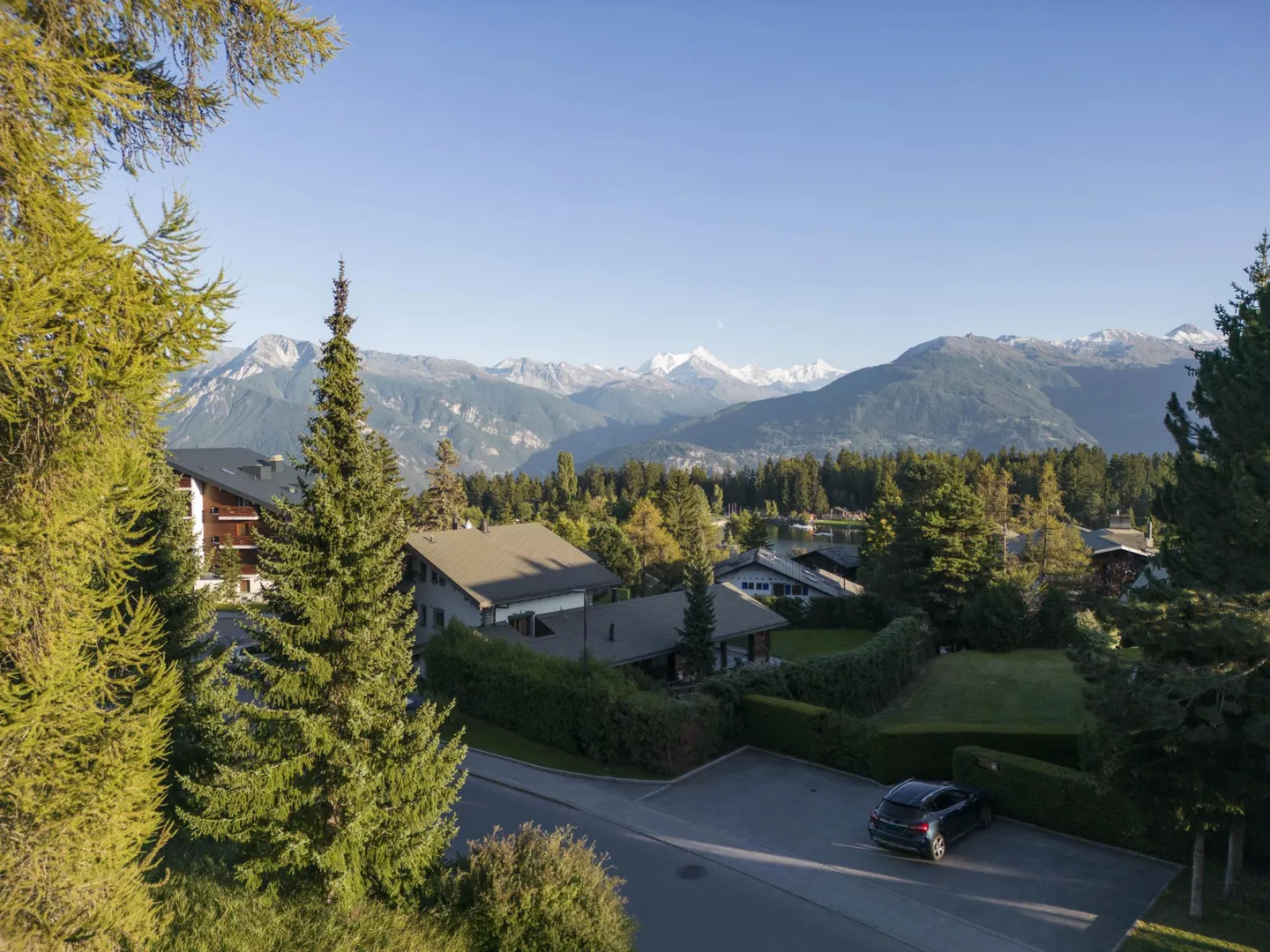 Crans-Montana, 4,5 camere di alta classe al piano giardino con vista - Foto 10 di 13