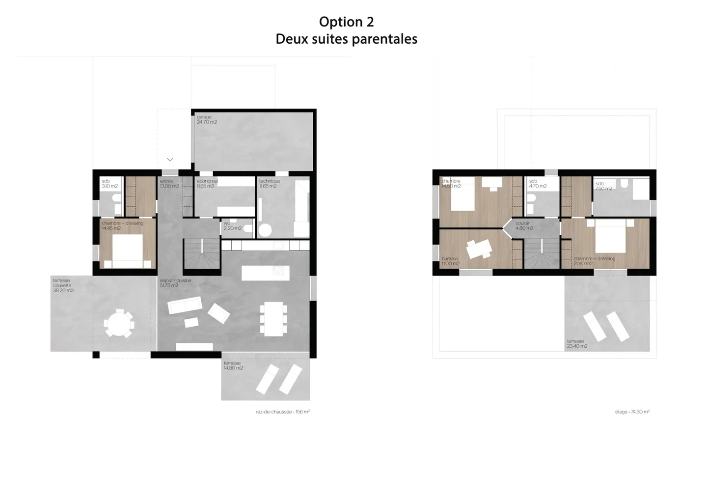 Villa contemporaine de 6.5 pièces à Saint-Léonard - Photo 6 sur 7