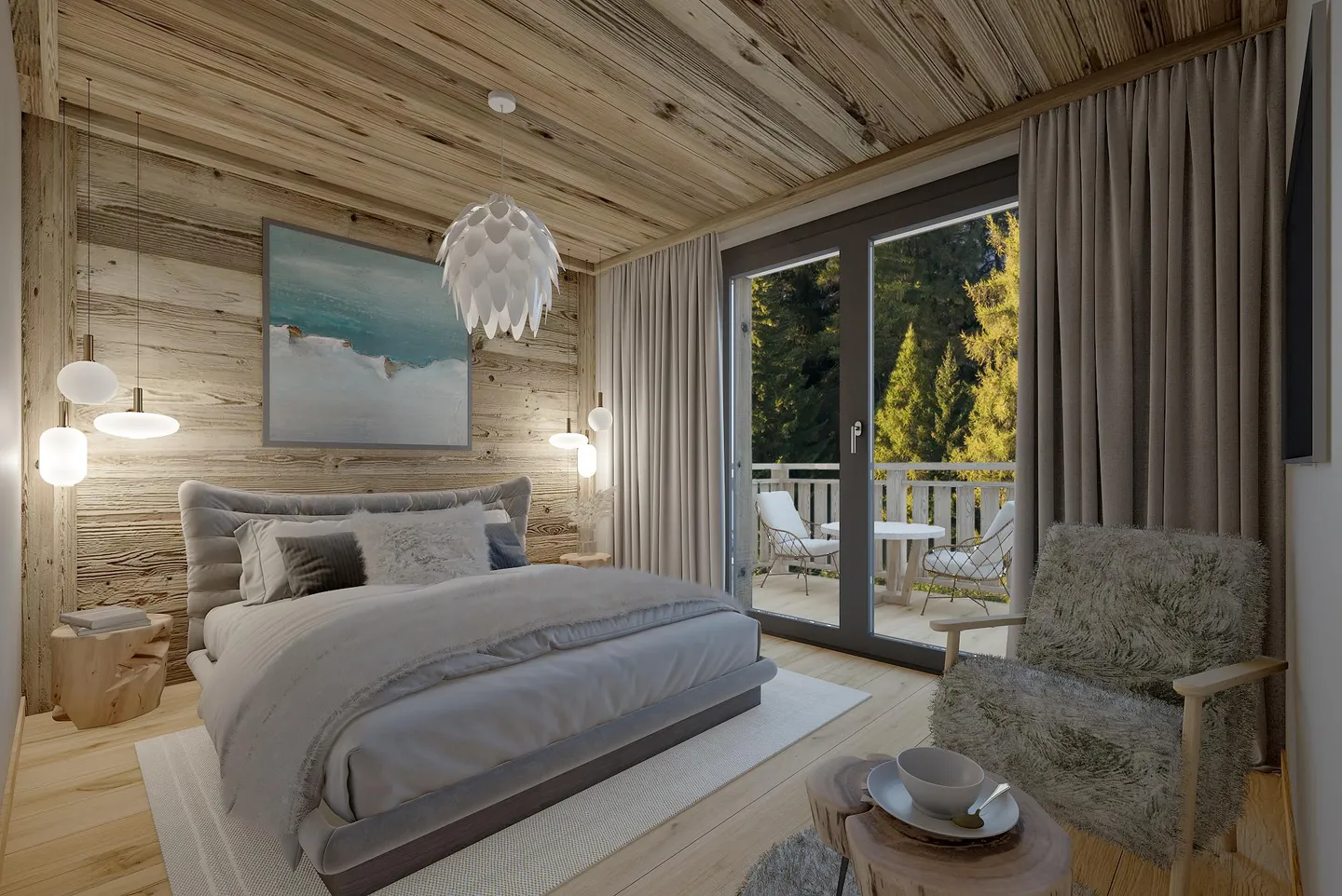 Magnifico appartamento 3,5 con vista nel cuore di Crans-Montana - Foto 7 di 13