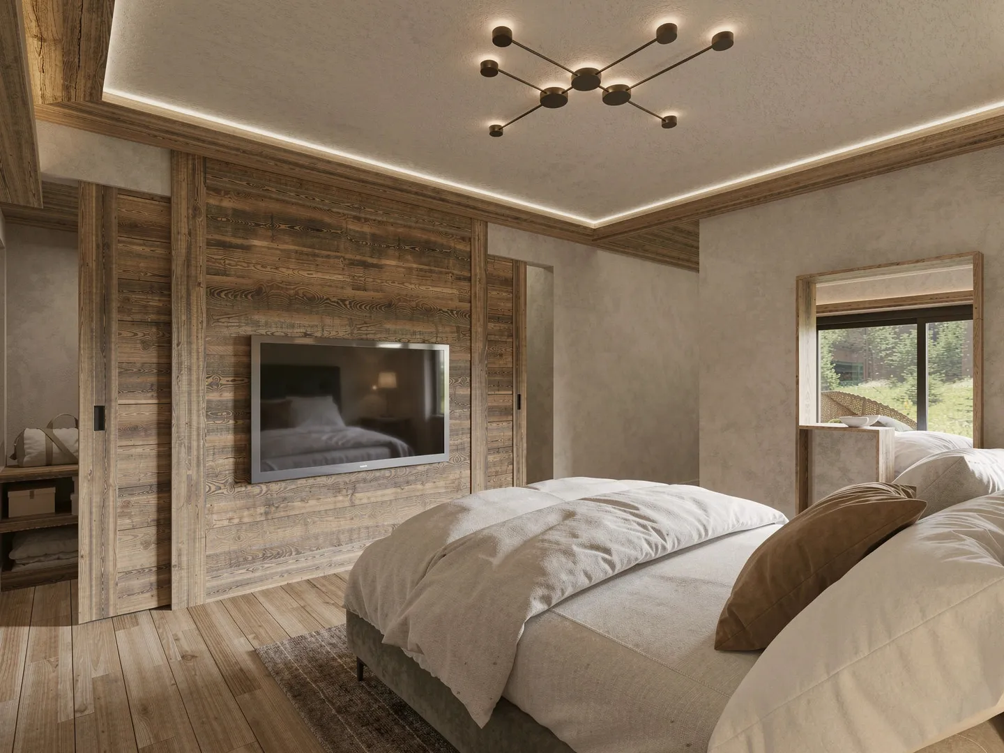 Im Zentrum von Crans-Montana, 6,5-Zimmer-Chalet mit hohem Standard - Foto 9 von 13