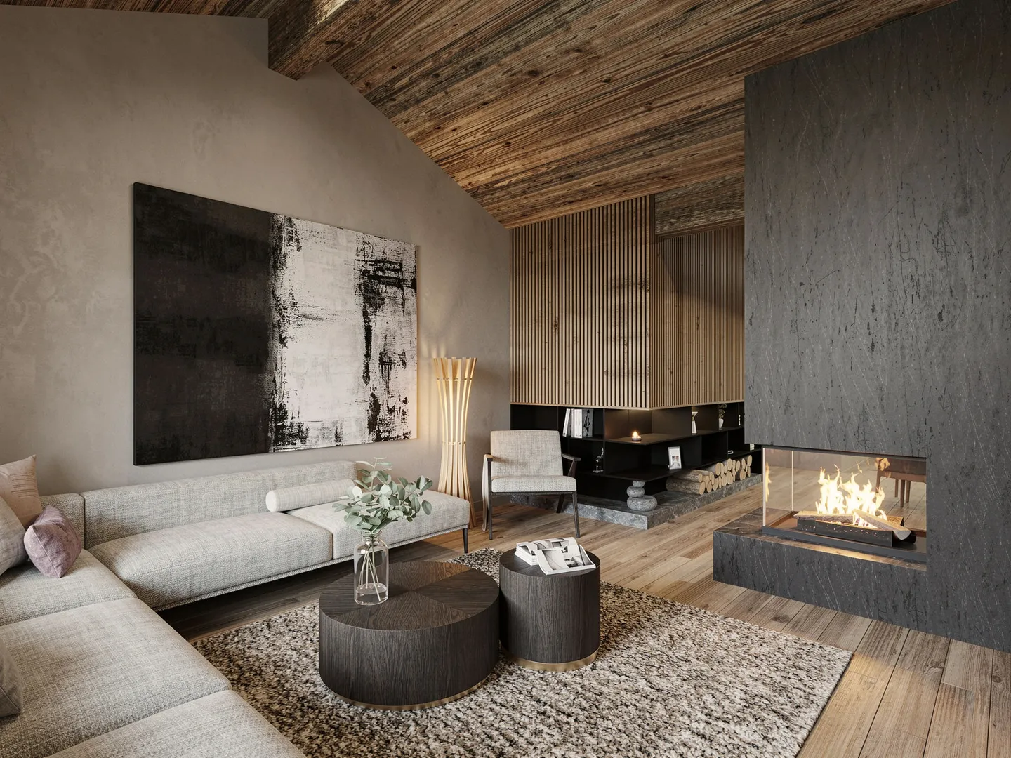 Im Zentrum von Crans-Montana, 6,5-Zimmer-Chalet mit hohem Standard - Foto 5 von 13