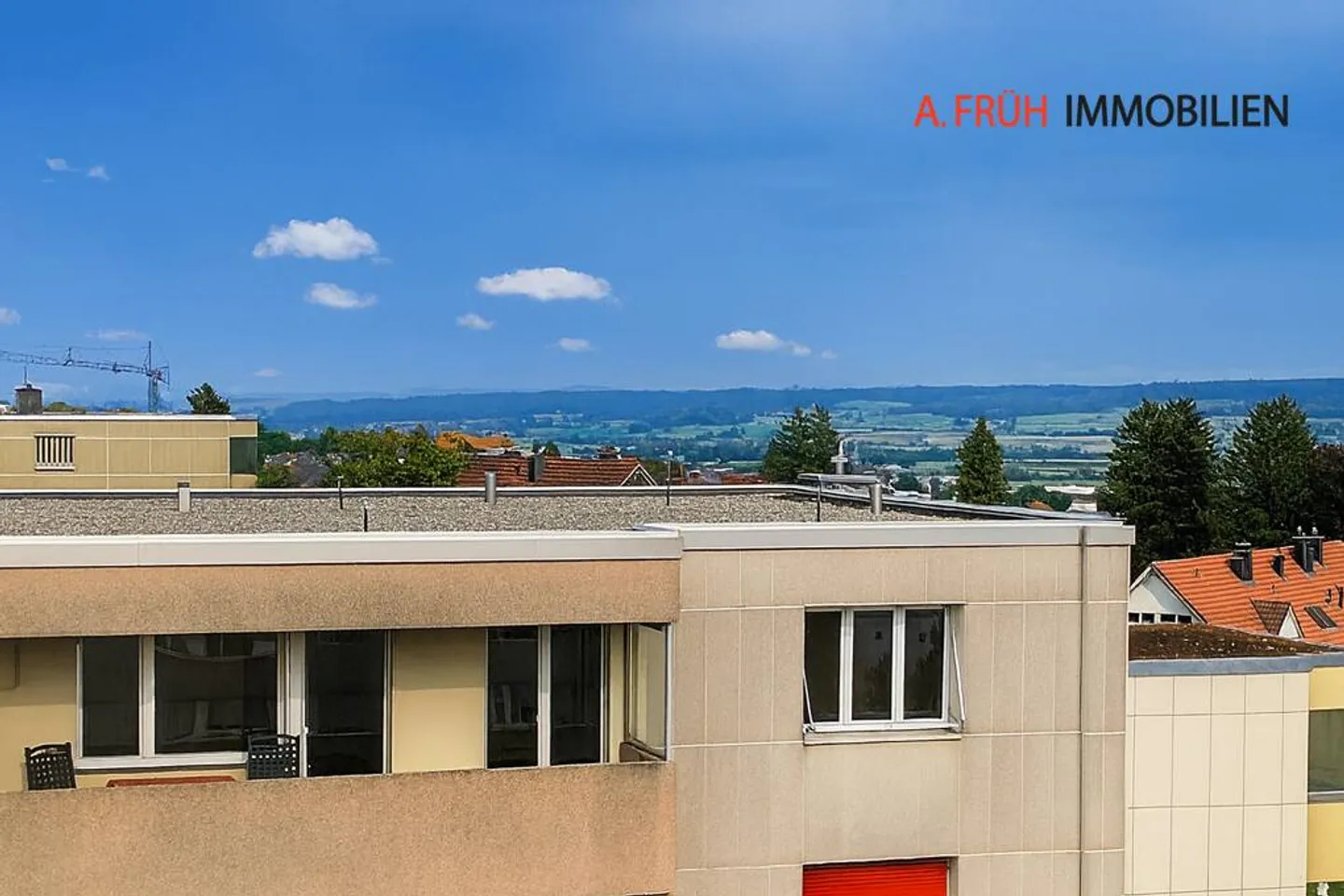 Luminoso appartamento attico di 4,5 stanze con vista sulle montagne e grande balcone - Foto 7 di 13