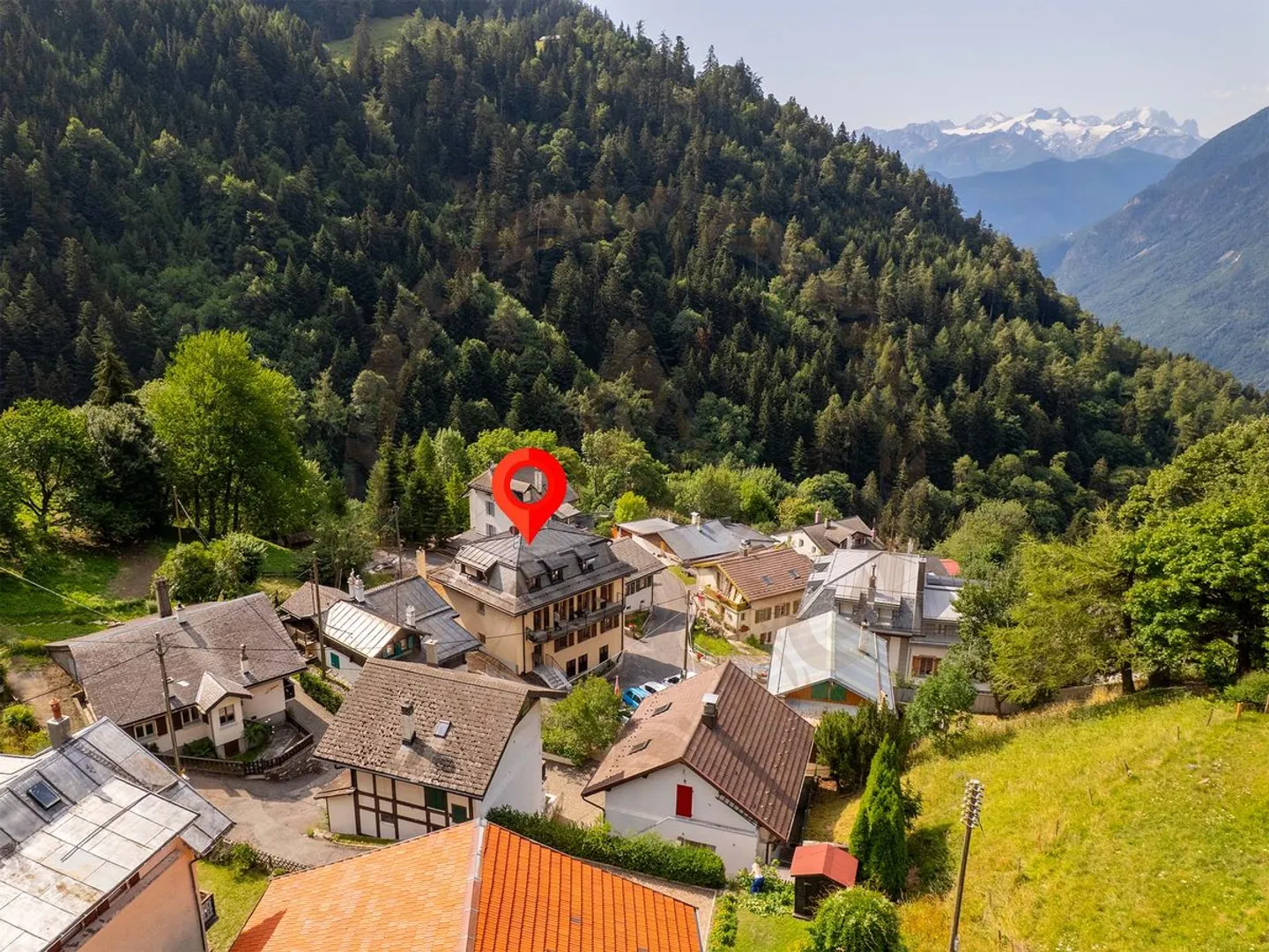 Appartement dans les combles au coeur des montagnes, à quelques minutes de Lavey-les-Bains - Foto 11 di 13