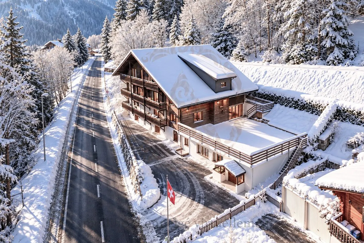 Morgins - Großes Chalet, bis zu 70 Personen, tausend Möglichkeiten! - Foto 1 von 13