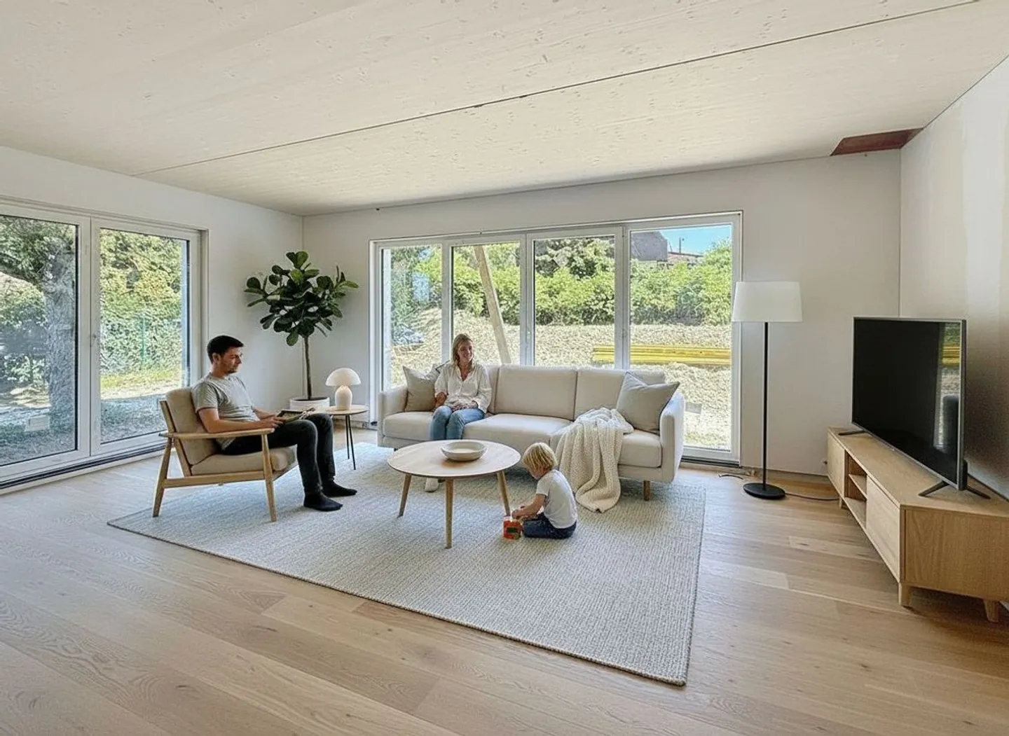 NEUE DOPPELHAUSHÄLFTE 5.5 ZIMMER - ABSOLUTE RUHE, Ausführung nach Ihren Wünschen - Foto 3 von 11