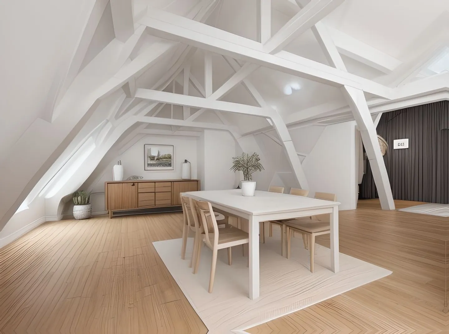 Duplex en attique à Allaman - Espace, lumière et couchers de soleil - Photo 4 sur 5