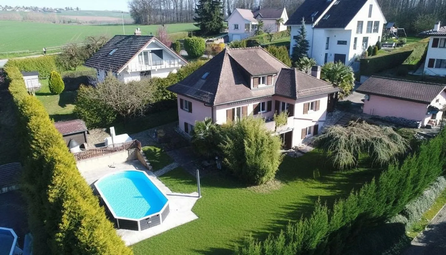 Geräumiges Familienhaus mit Pool - Foto 1 von 13