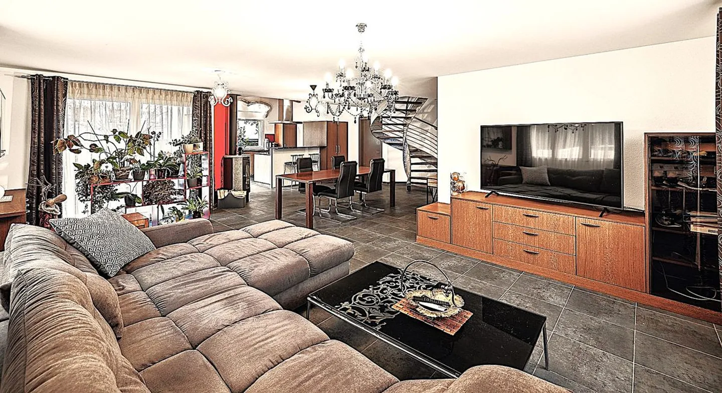 TRES BELLE VILLA MODERNE AU PIED DES MONTAGNES - MURAZ (VS) - Photo 2 sur 9