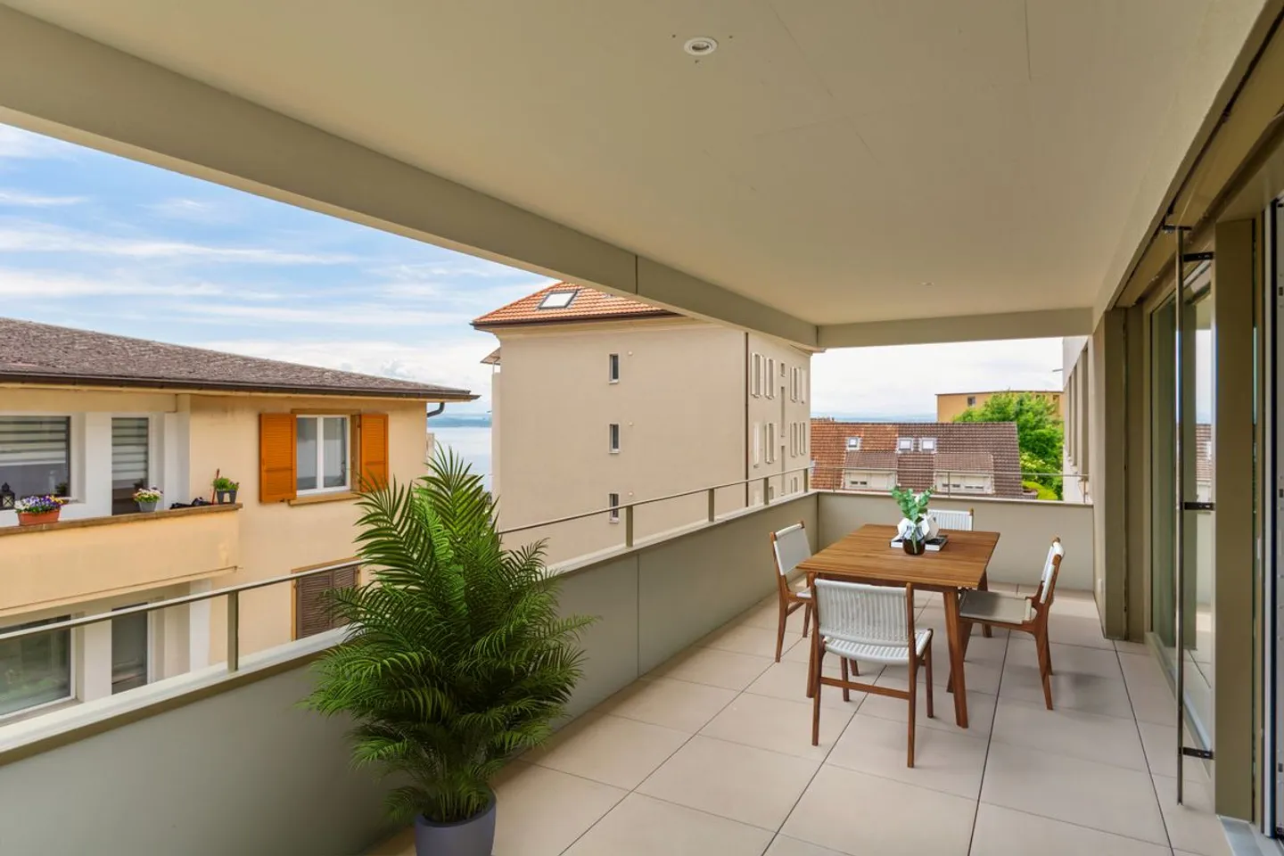 Neuchâtel - Superbo appartamento 3.5 locali Minergie-P con balcone e finiture di alta gamma appartamento E - Foto 4 di 7