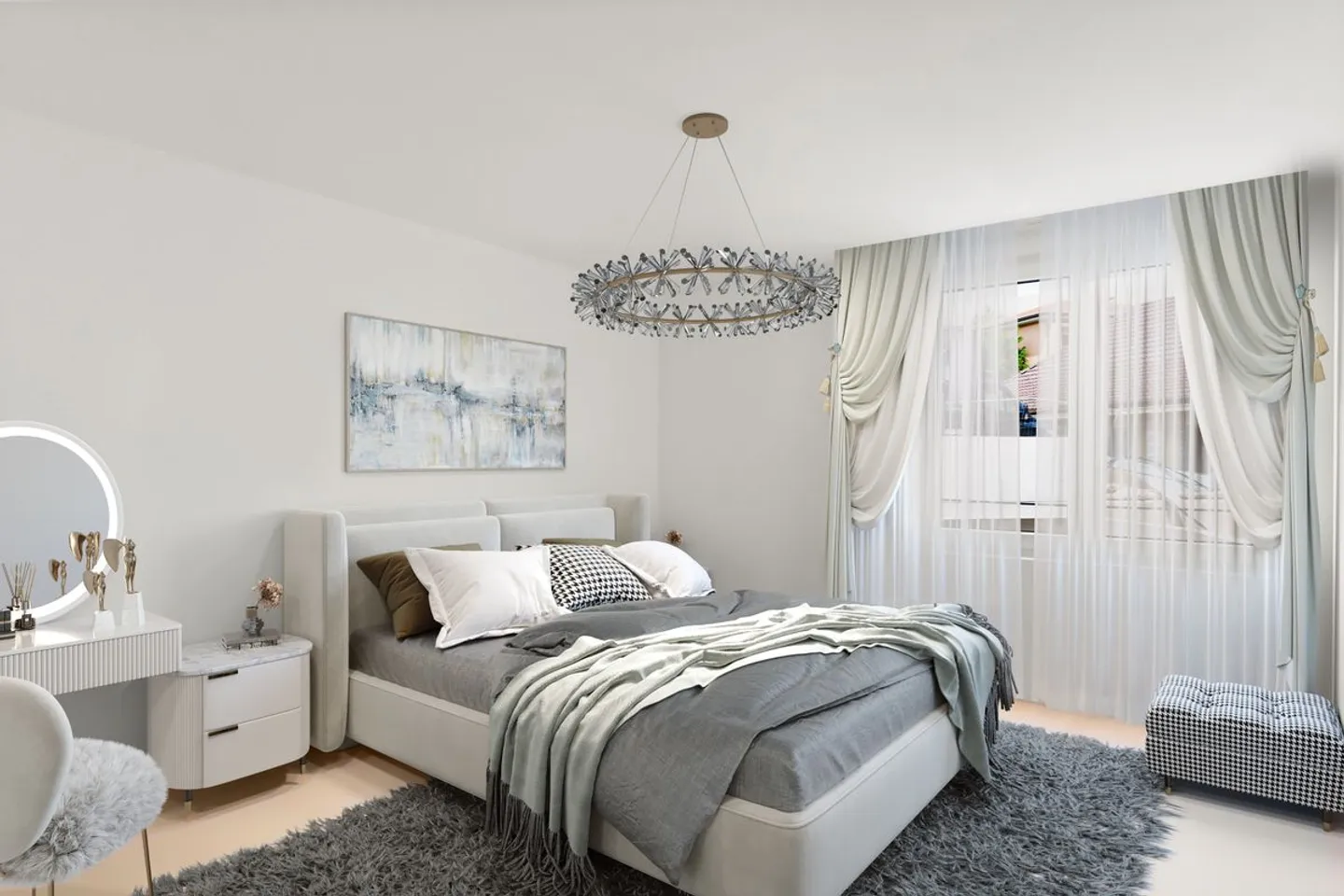 Neuchâtel - Superbo appartamento 3.5 locali Minergie-P con balcone e finiture di alta gamma Appartamento C - Foto 5 di 7