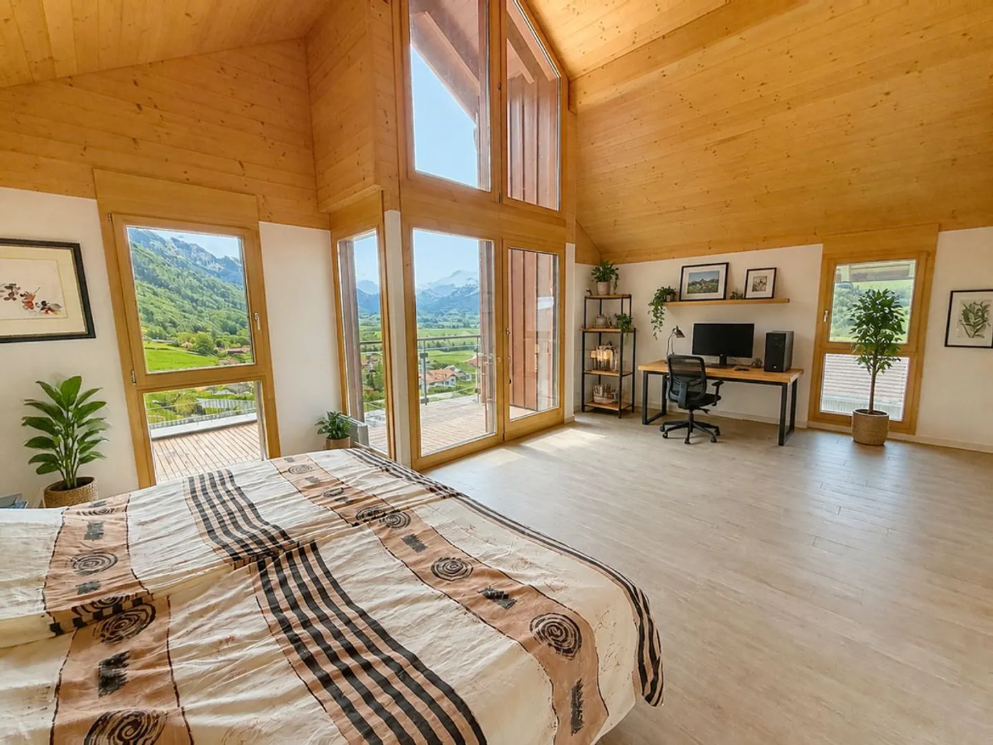 PROPRIÉTÉ D'EXCEPTION AVEC ESPACE WELLNESS PRIVATIF ET VUE PANORAMIQUE SUR LES PRÉALPES - Foto 13 di 13