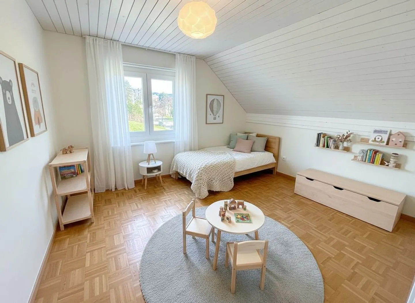 Belle maison familiale de 6,5 pièces avec véranda, jardin arboré et panneaux solaires - Ursy (FR) - Foto 7 von 13