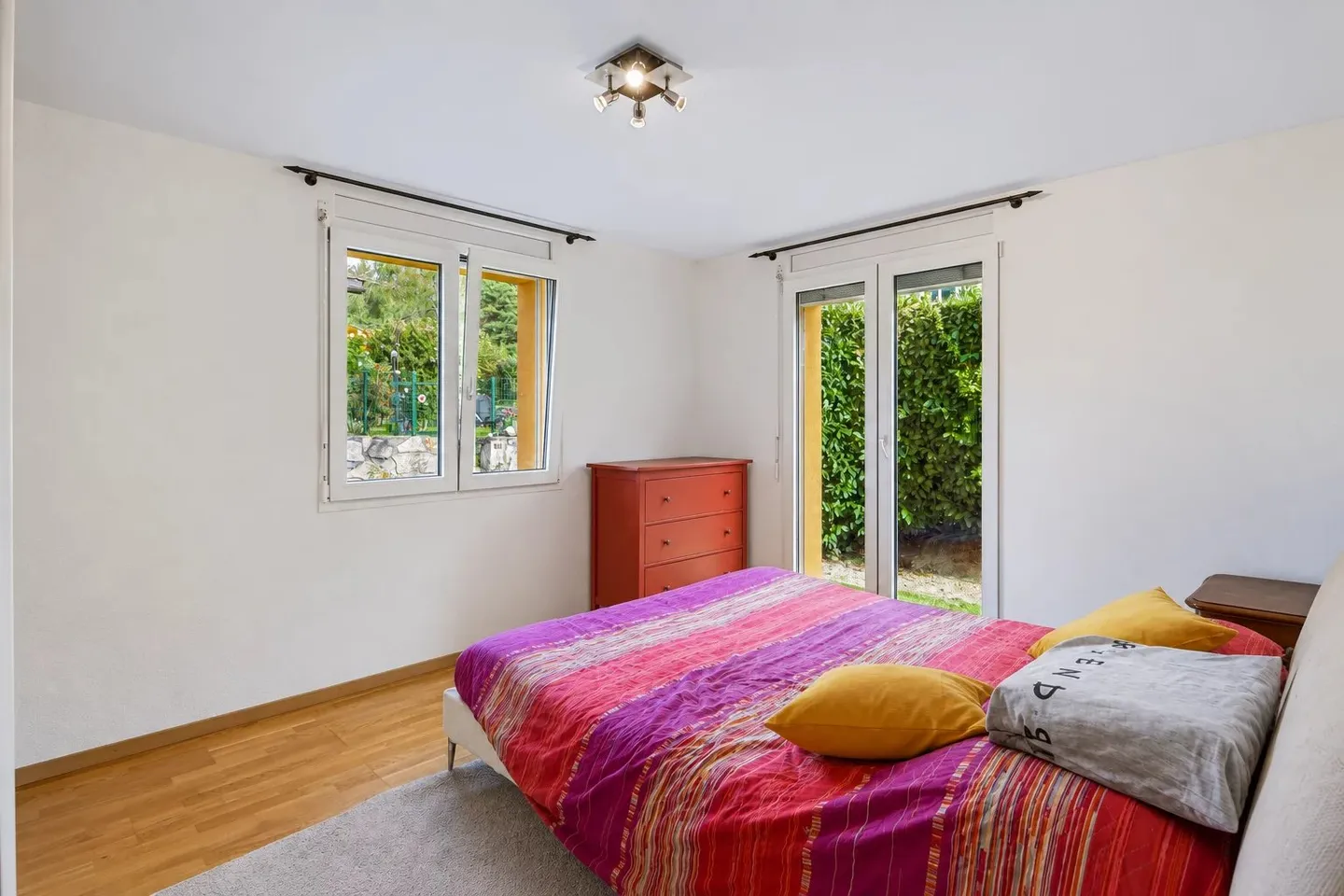 3,5-Zimmer-Wohnung mit privatem Garten in Grône - Foto 7 von 11