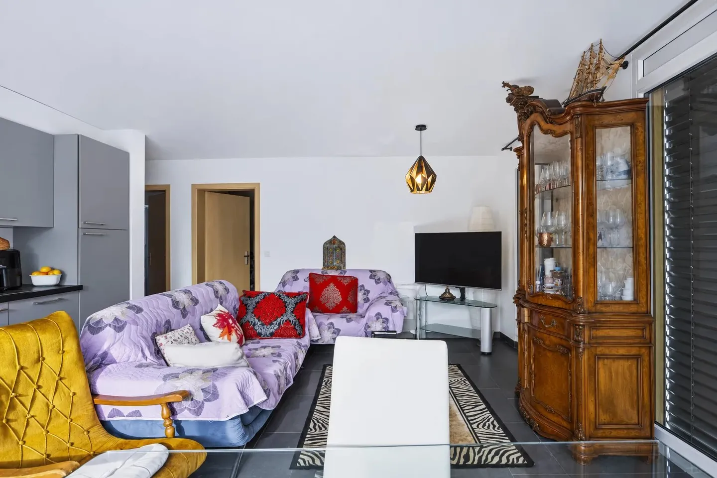 3,5-Zimmer-Wohnung mit privatem Garten in Grône - Foto 5 von 11