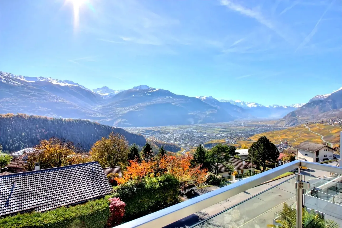 Superbe attique de 4.5 pièces à Savièse - Foto 1 von 11