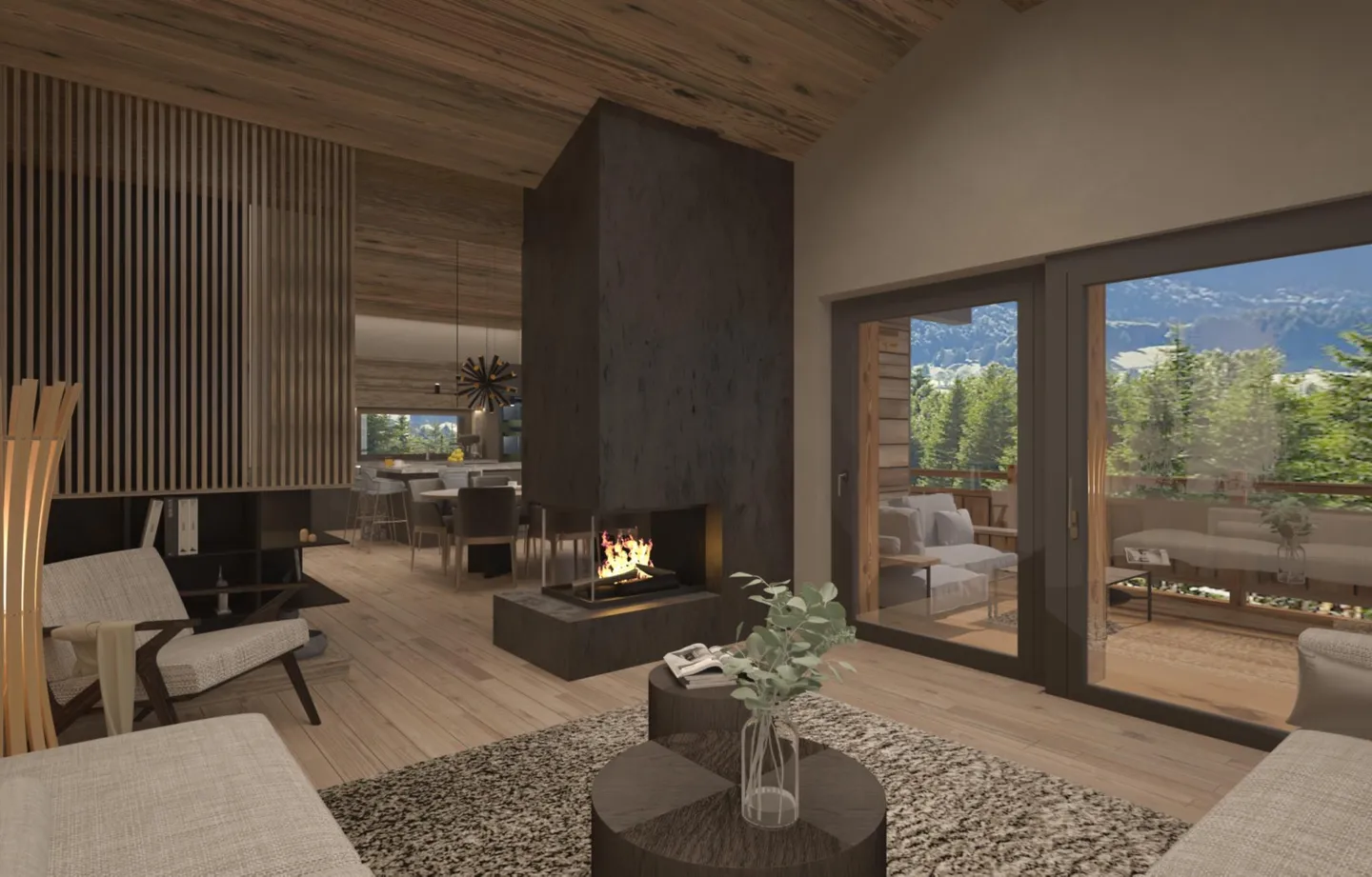 Chalet de Luxe à Crans-Montana - Photo 5 sur 12