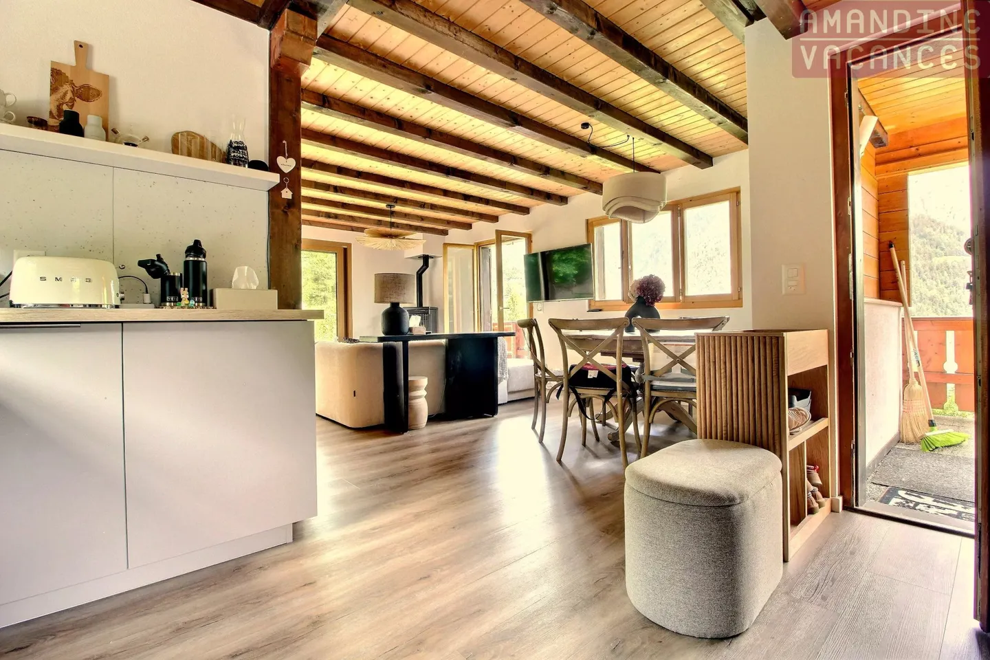 A louer à l'année chalet de 3 chambres meublé - Foto 7 von 13