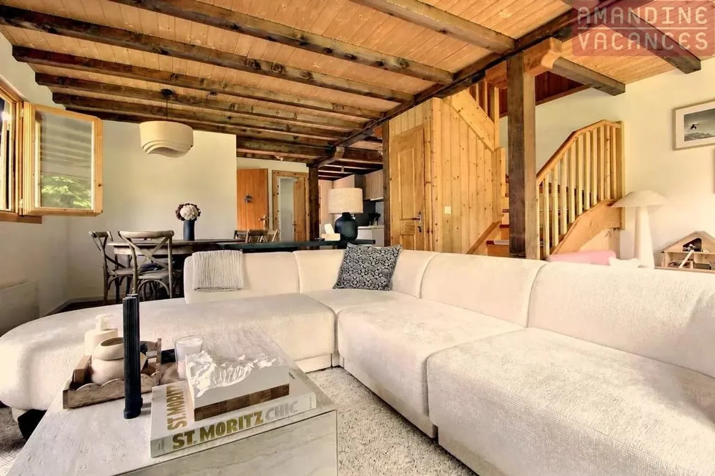 A louer à l'année chalet de 3 chambres meublé - Foto 3 von 13