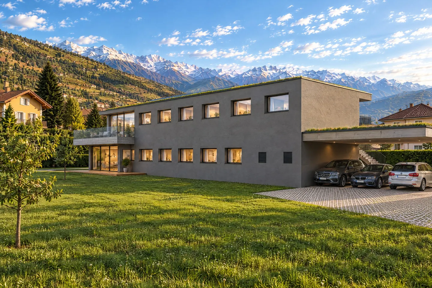Lo spazio di una villa, il comfort del nuovo e la felicità di un giardino - Foto 1 di 5