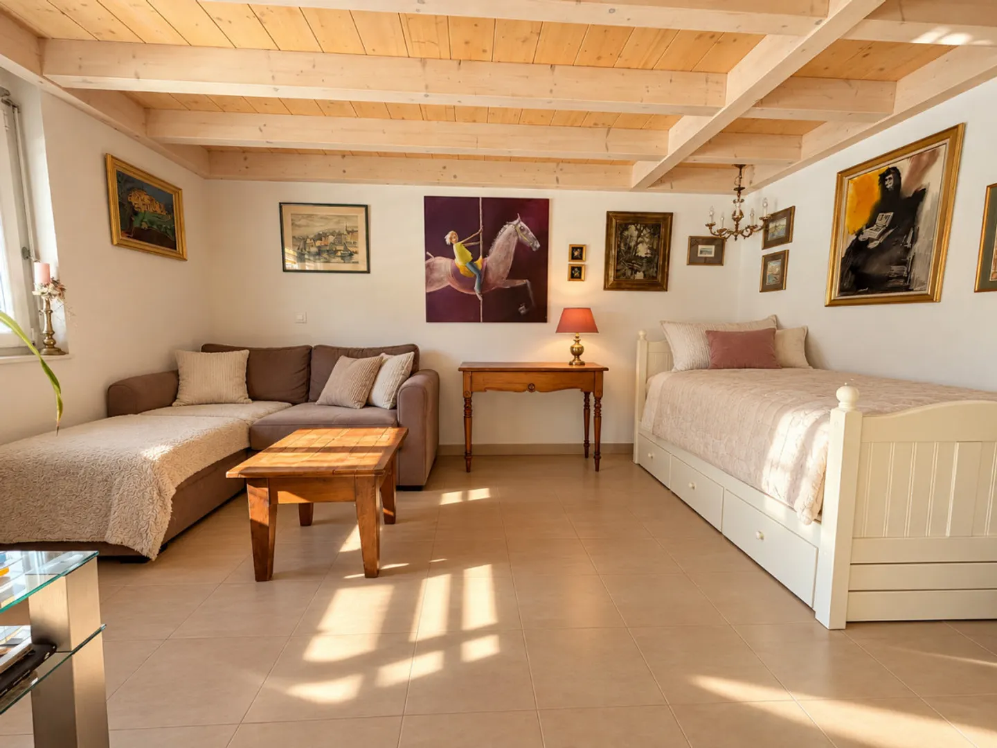 MAGNIFICENT 2.5-ROOM PENTHOUSE WITH MEZZANINE AND LARGE BALCONY IN CHAMPLAN - Photo 6 of 9