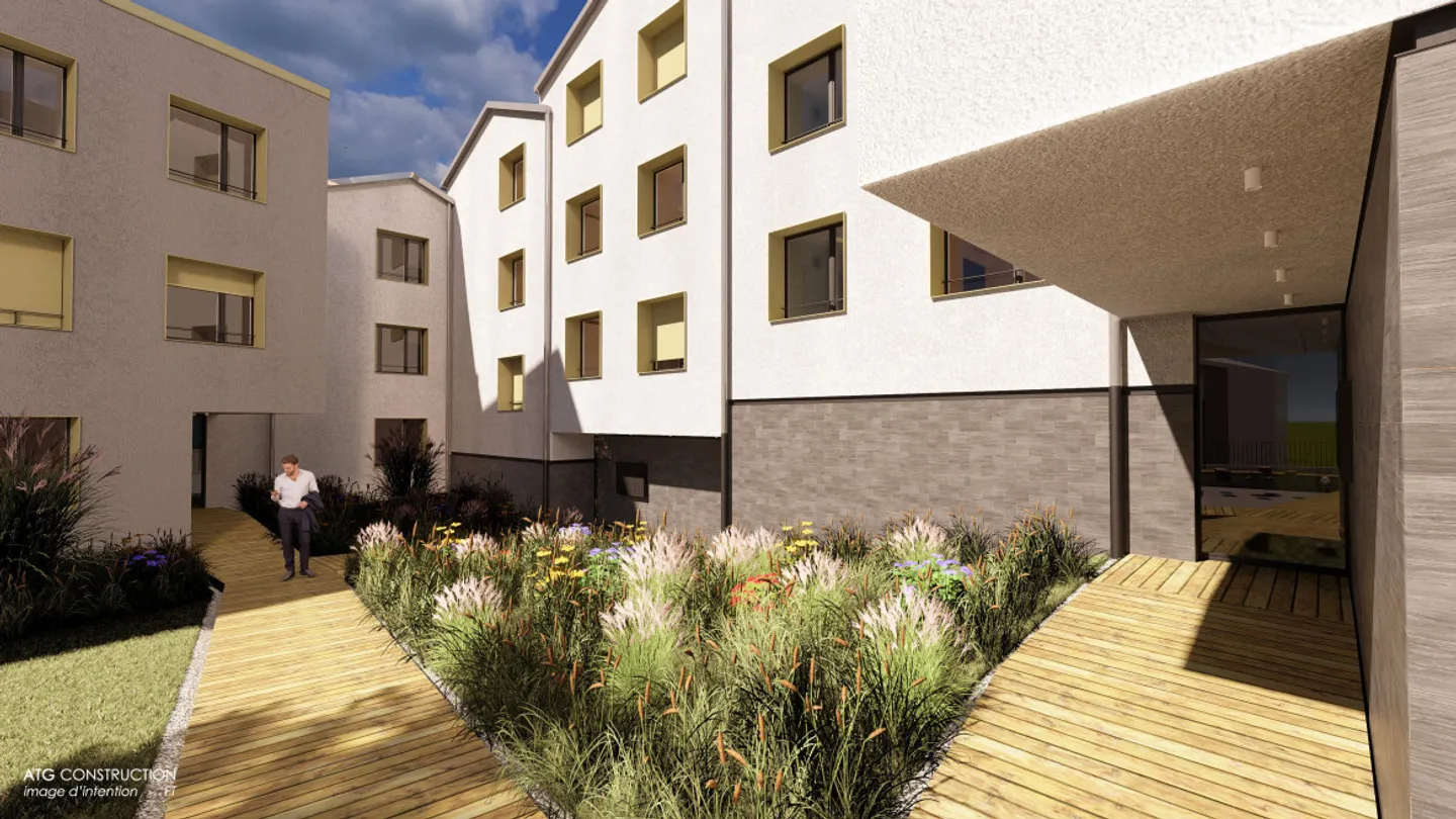2.5 STANZE CON LOGGIA PANORAMICA - INSULA NEL CUORE DI FULLY! - Foto 5 di 6