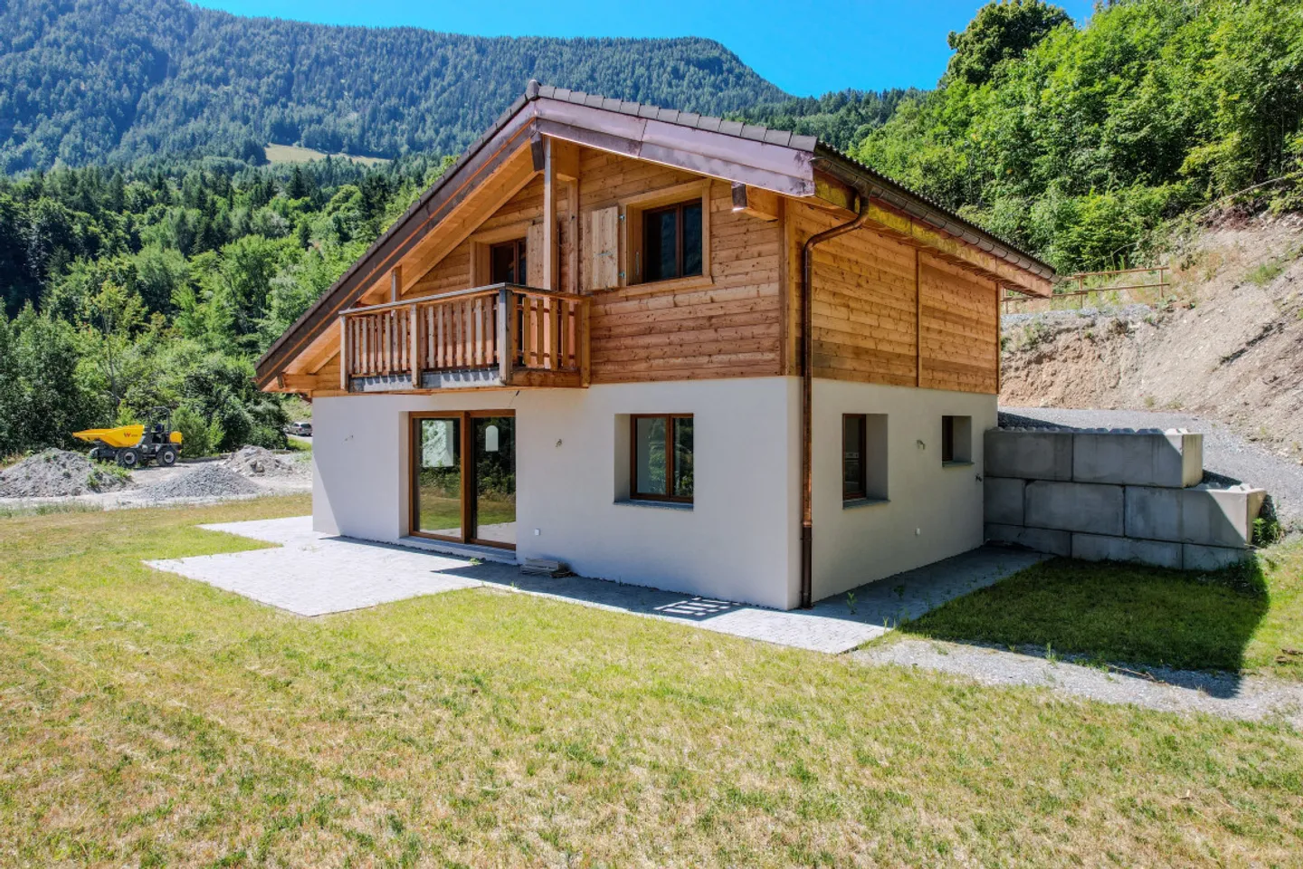 CHALETS NUOVI 4.5 STANZE CON VISTA PANORAMICA A SAXON - Foto 3 di 6